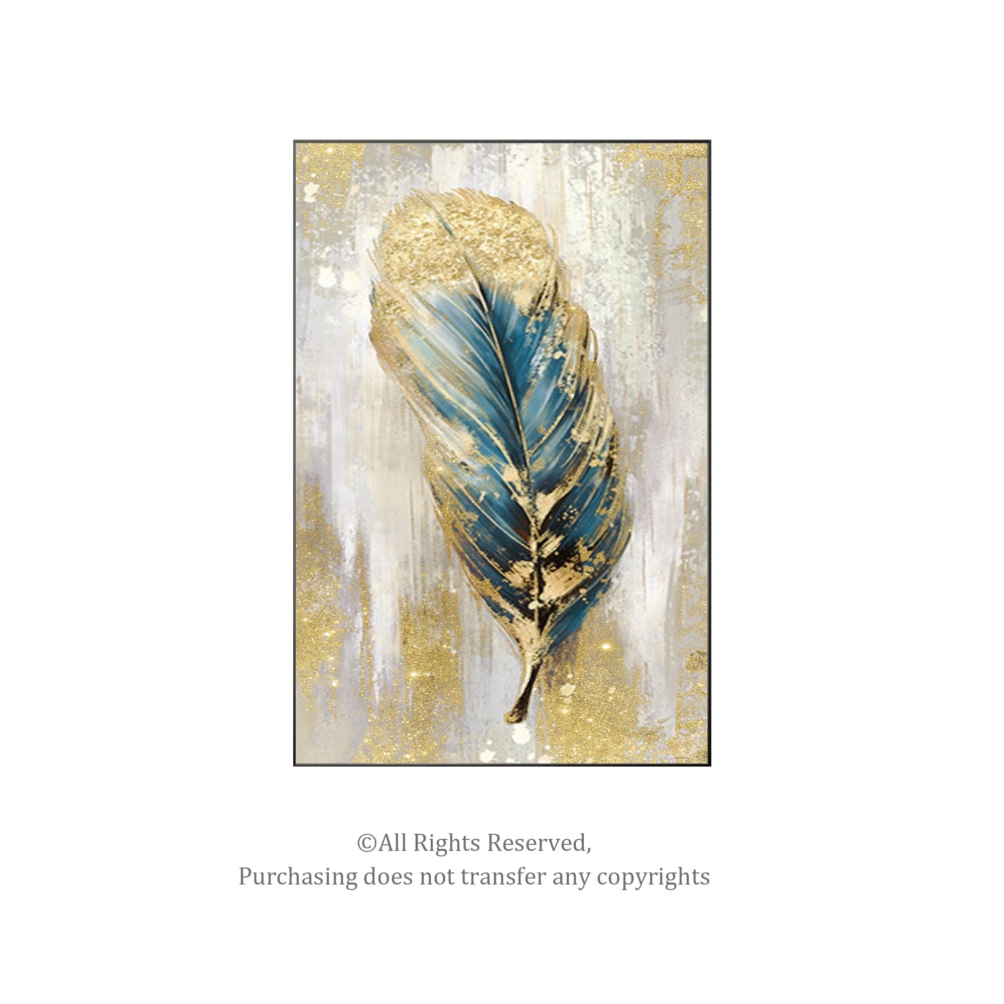 Elegant crushed glass and gold glitter wall decor that captures light and attention in any room.