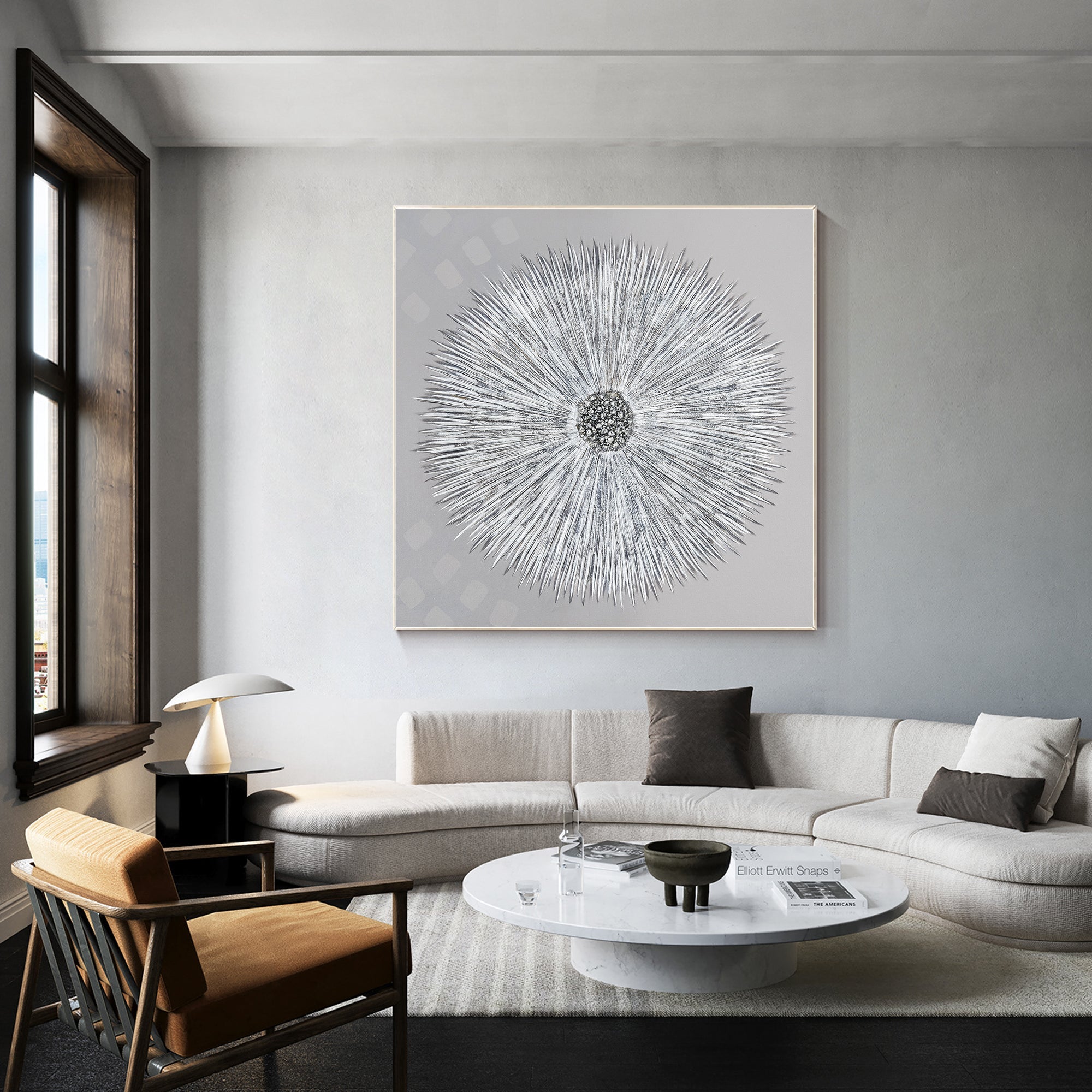 Silver Leaf Soundwave Art #YMA0376