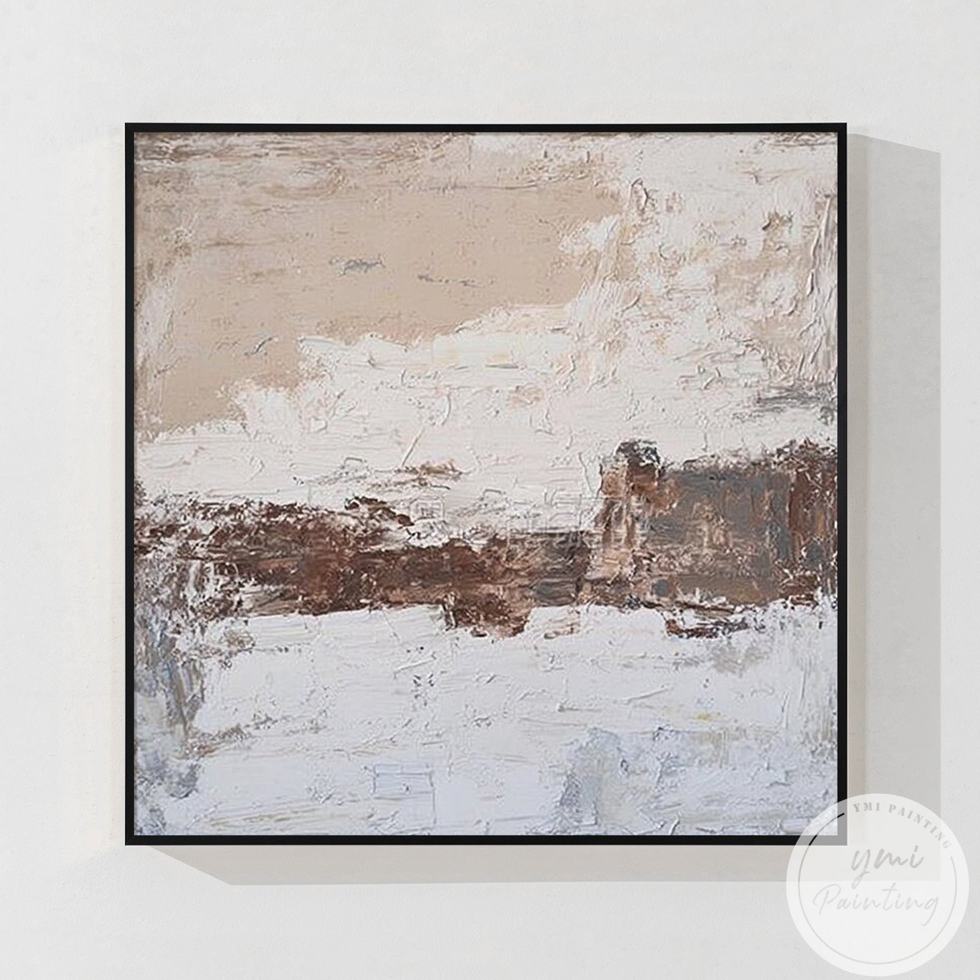 Modern Earth Tone Abstract Artwork