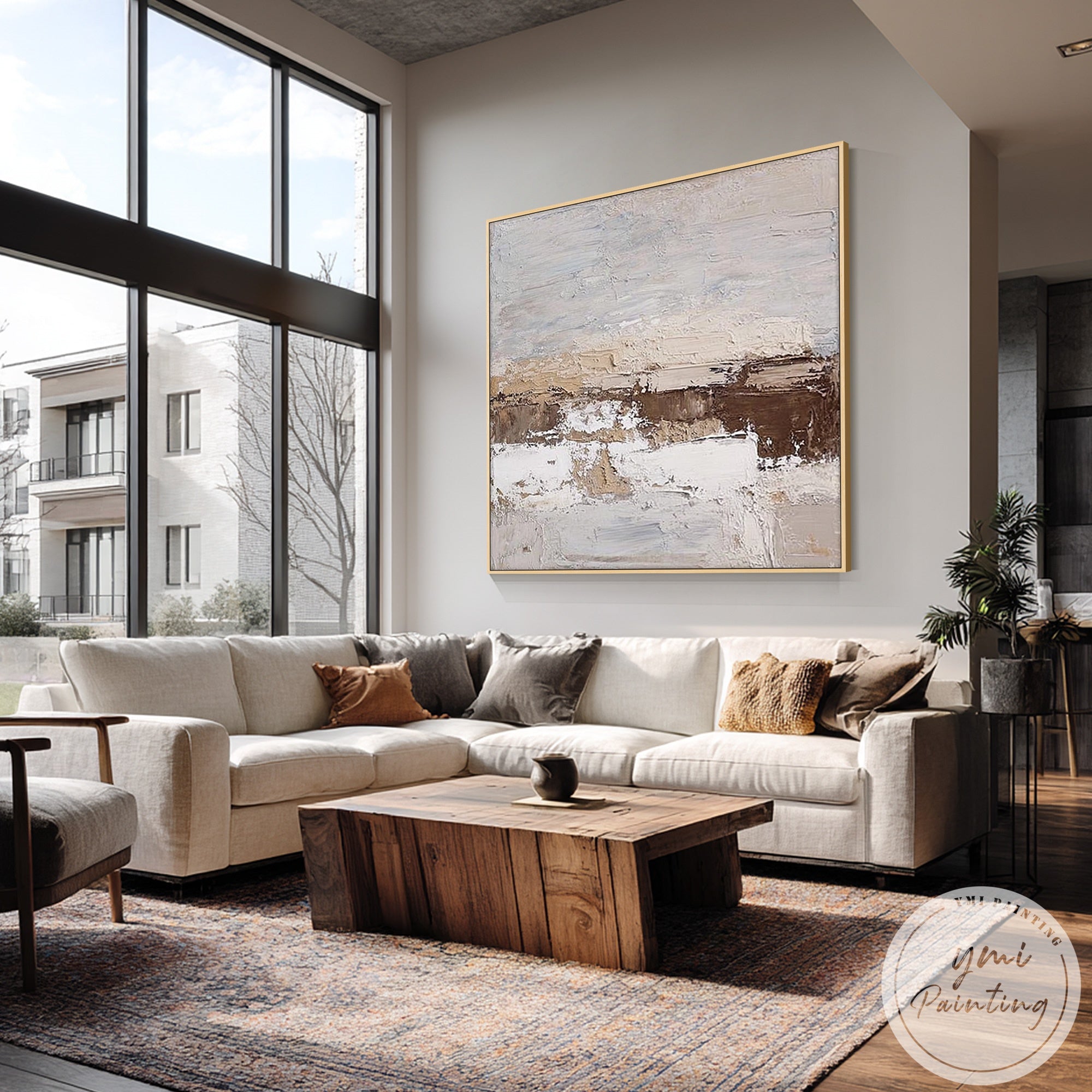 contemporary landscape canvas artwork