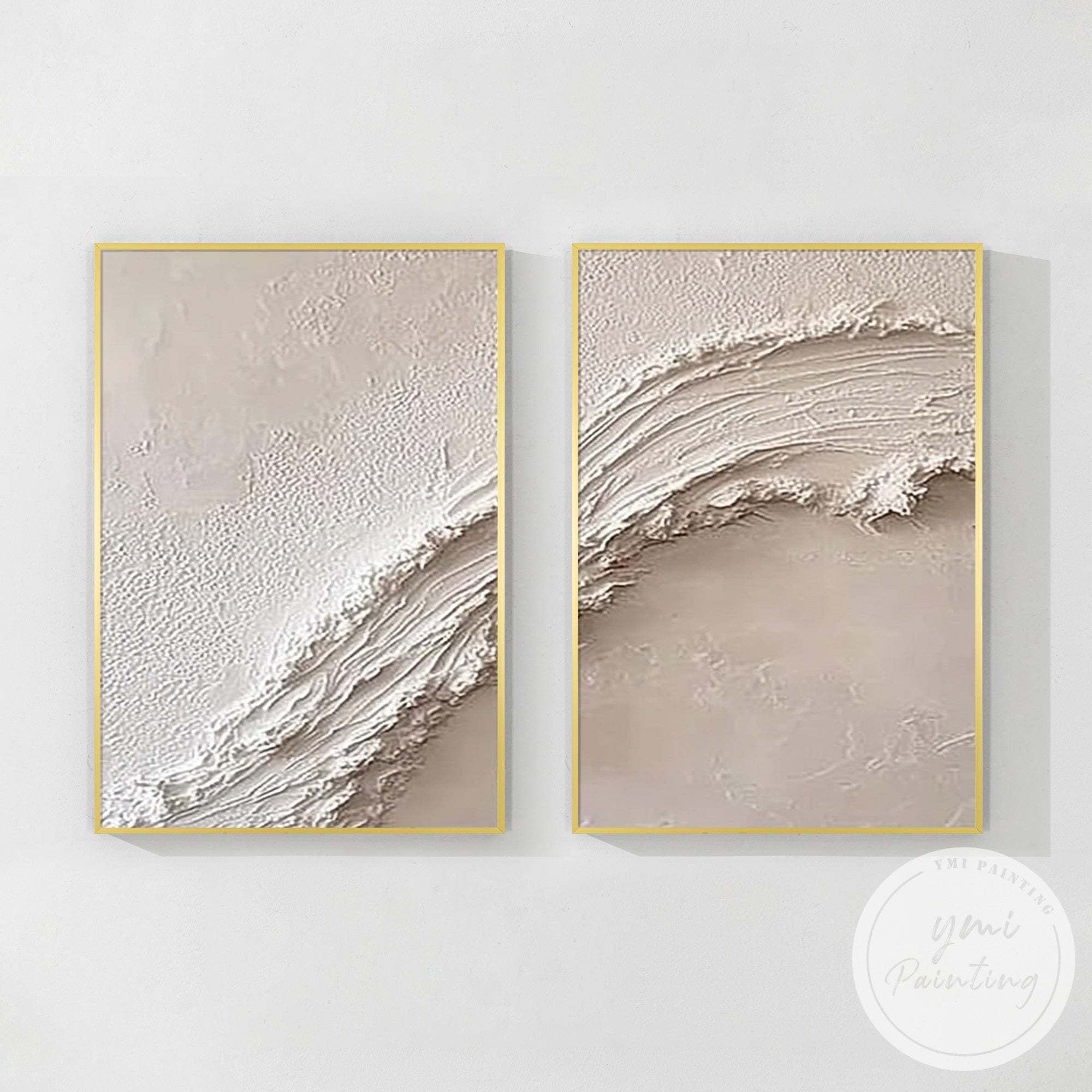 coastal minimalist wall art ocean texture