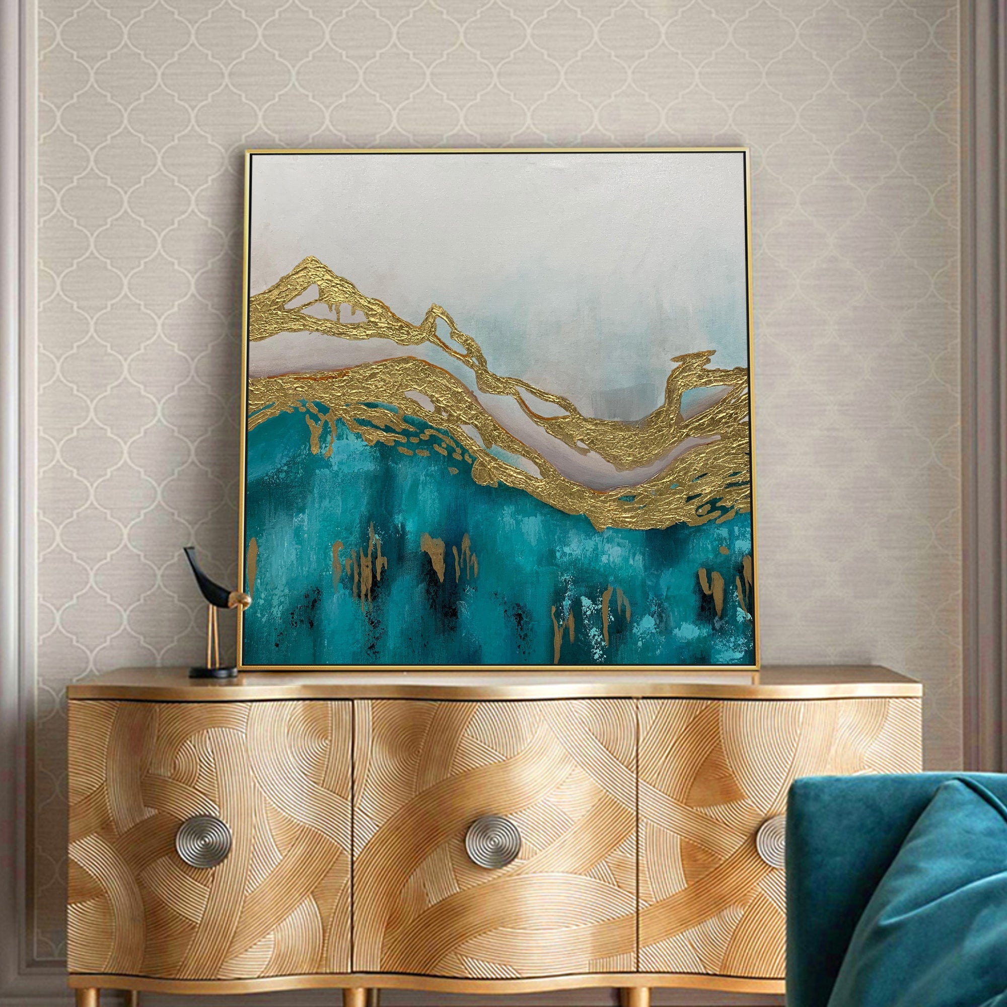 Gold Leaf Art #YMA097