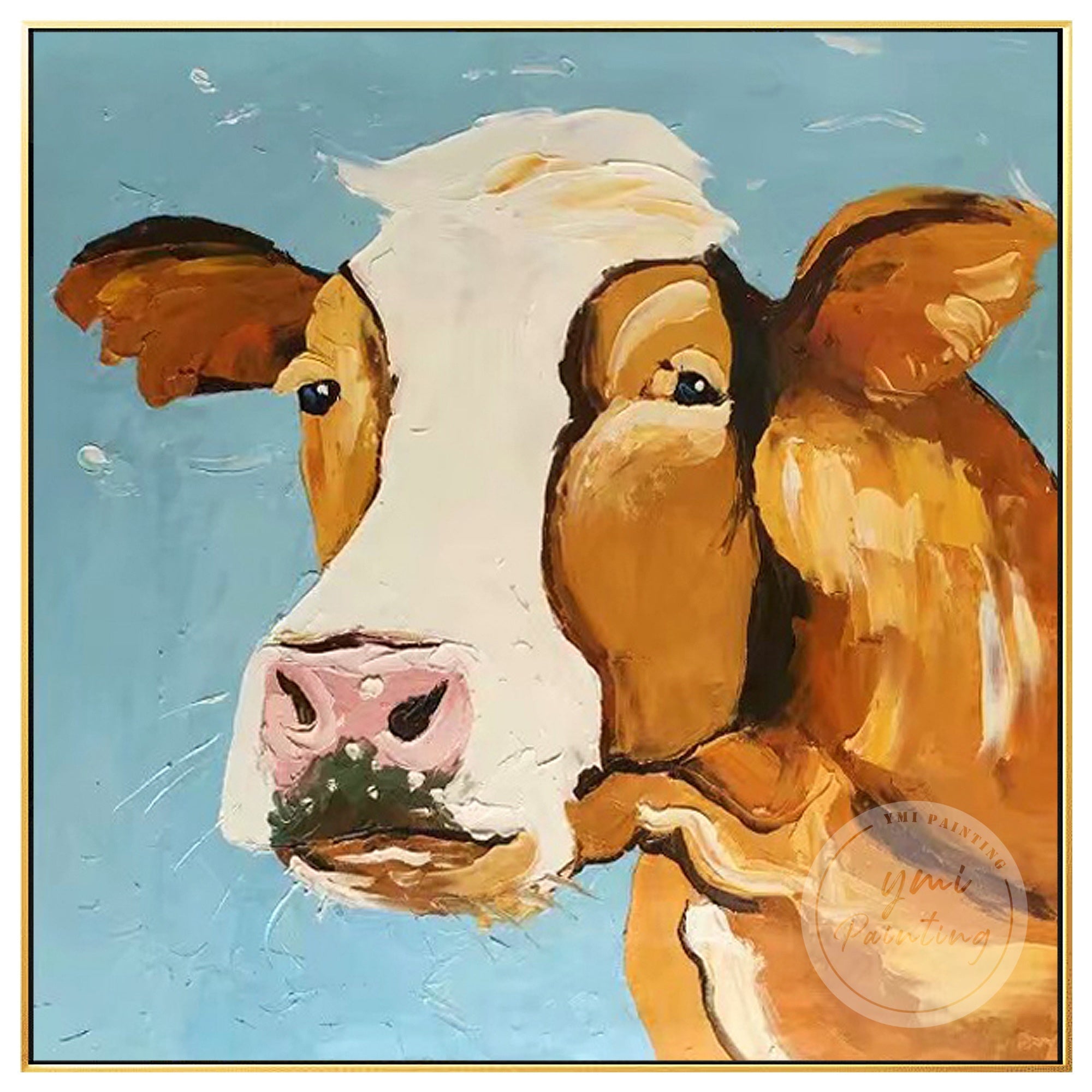 Cow Wall Art #YAN025