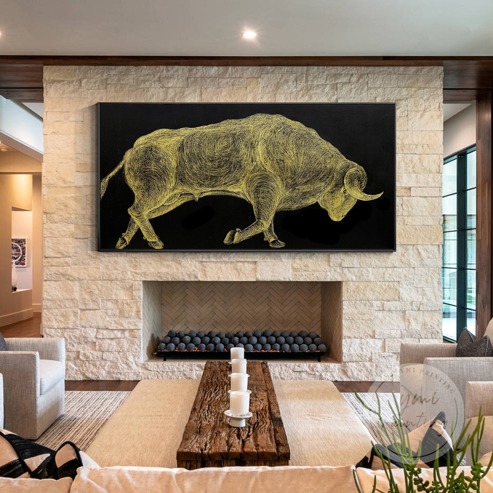 Cow Art #YAN027