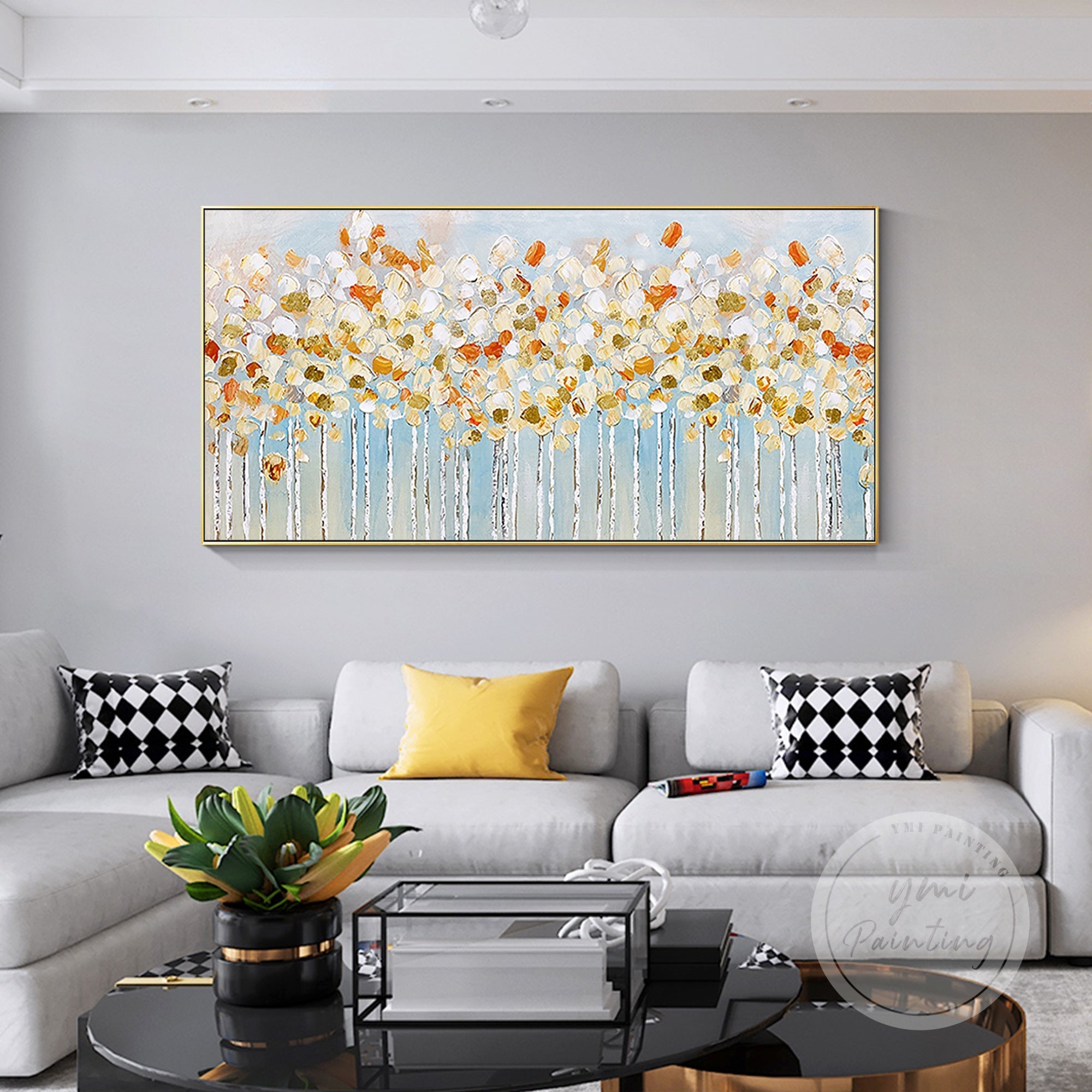 arte de paisaje beige