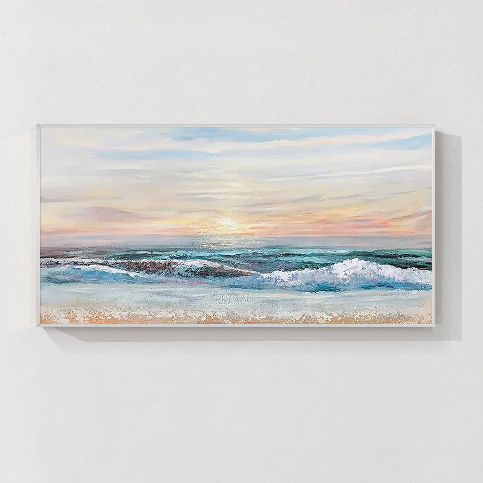 arte de paisaje beige