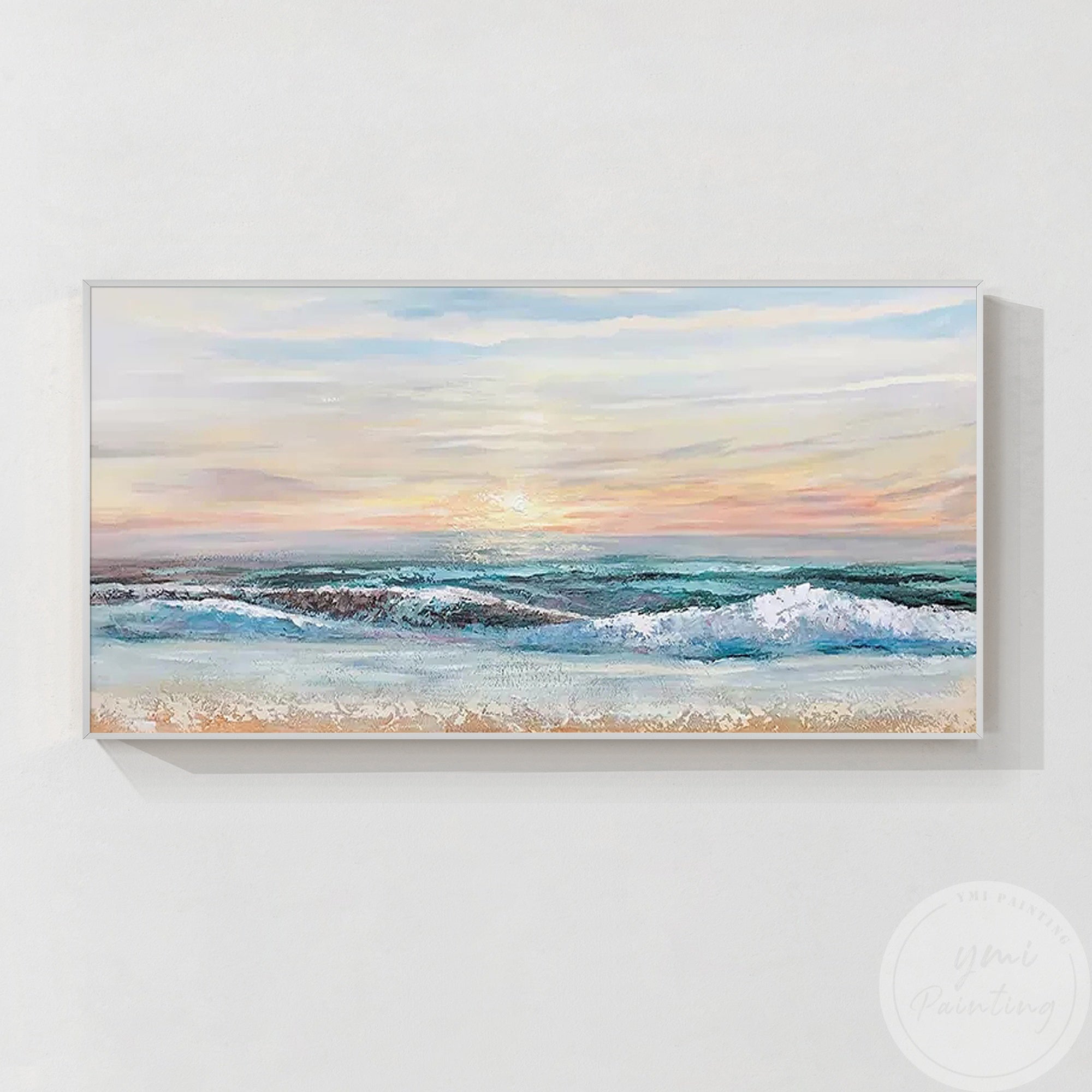 arte de paisaje beige