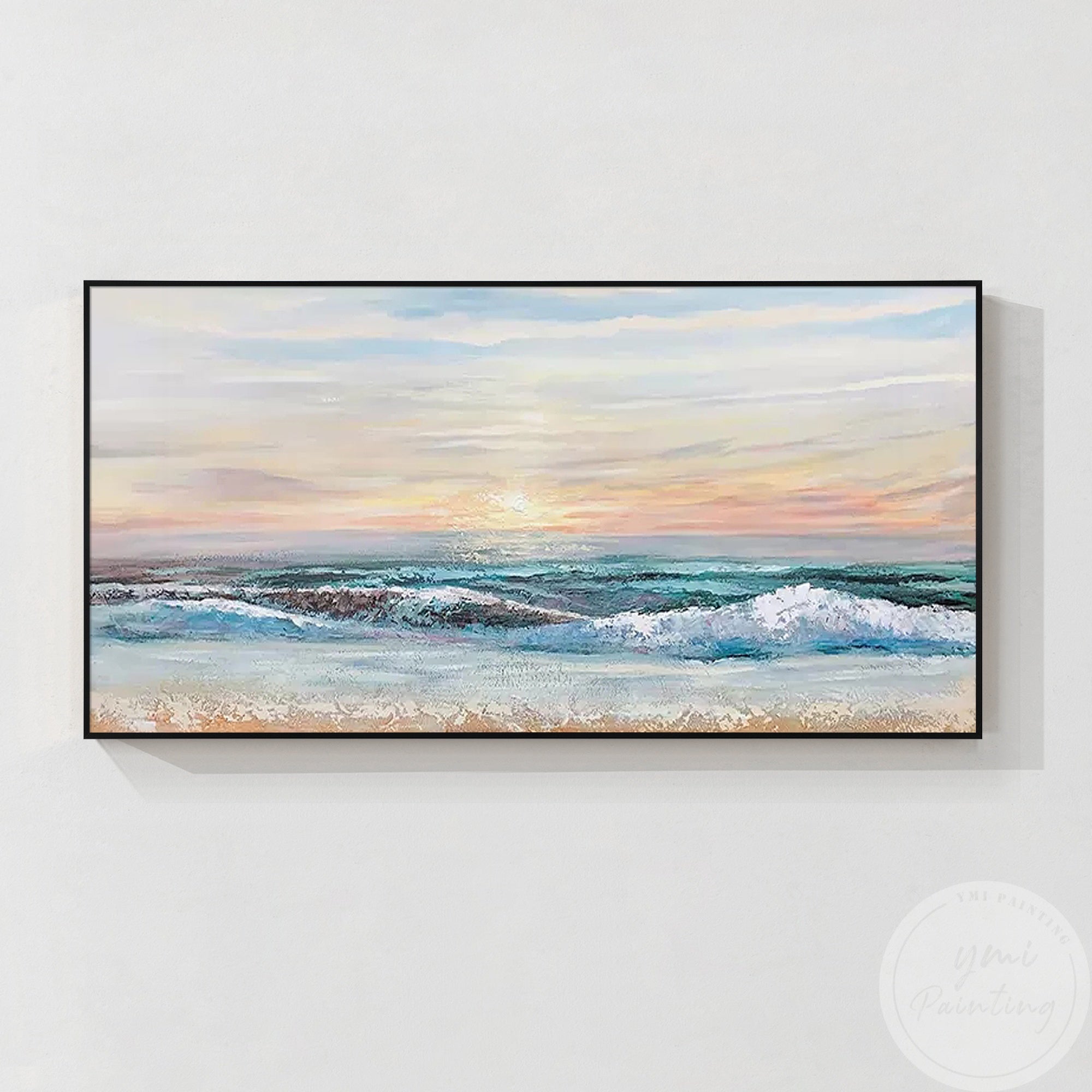 arte de paisaje beige