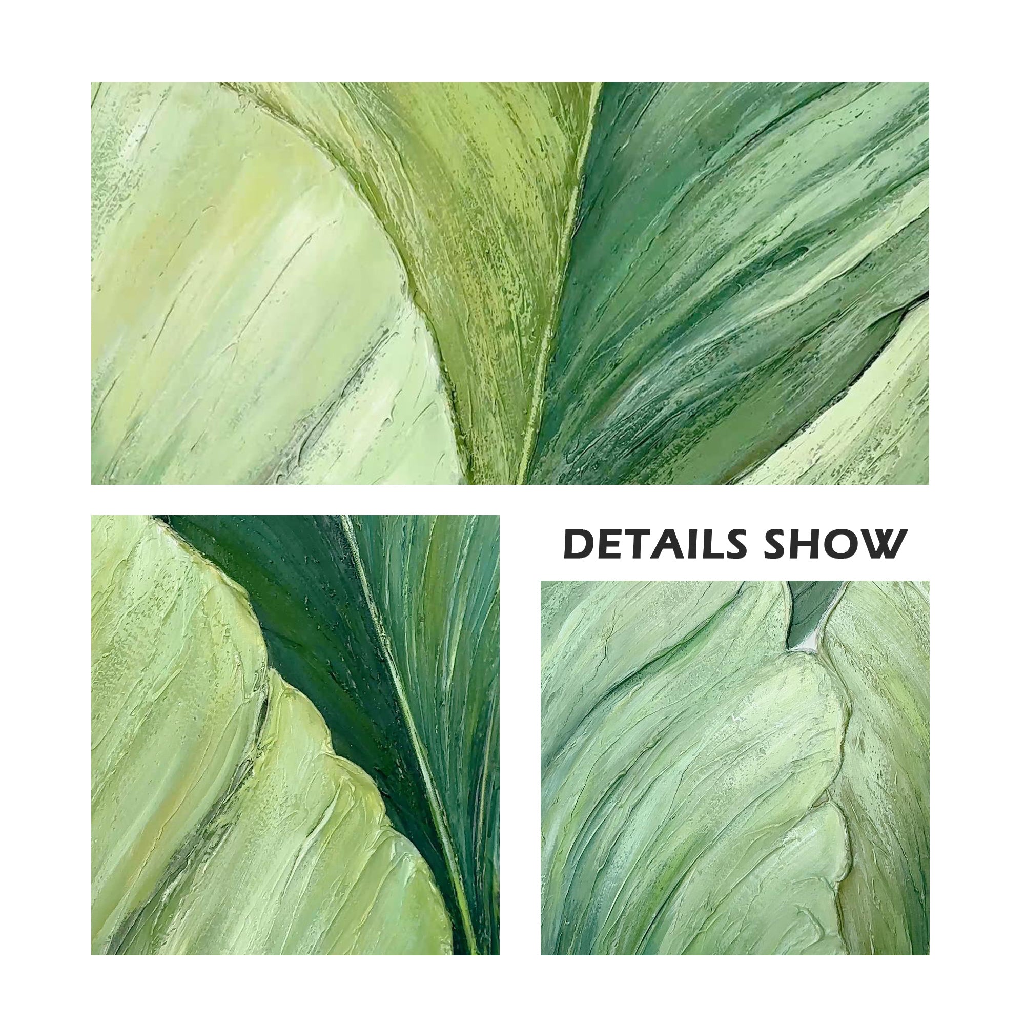 Vertikale Blattkunst #CA0647