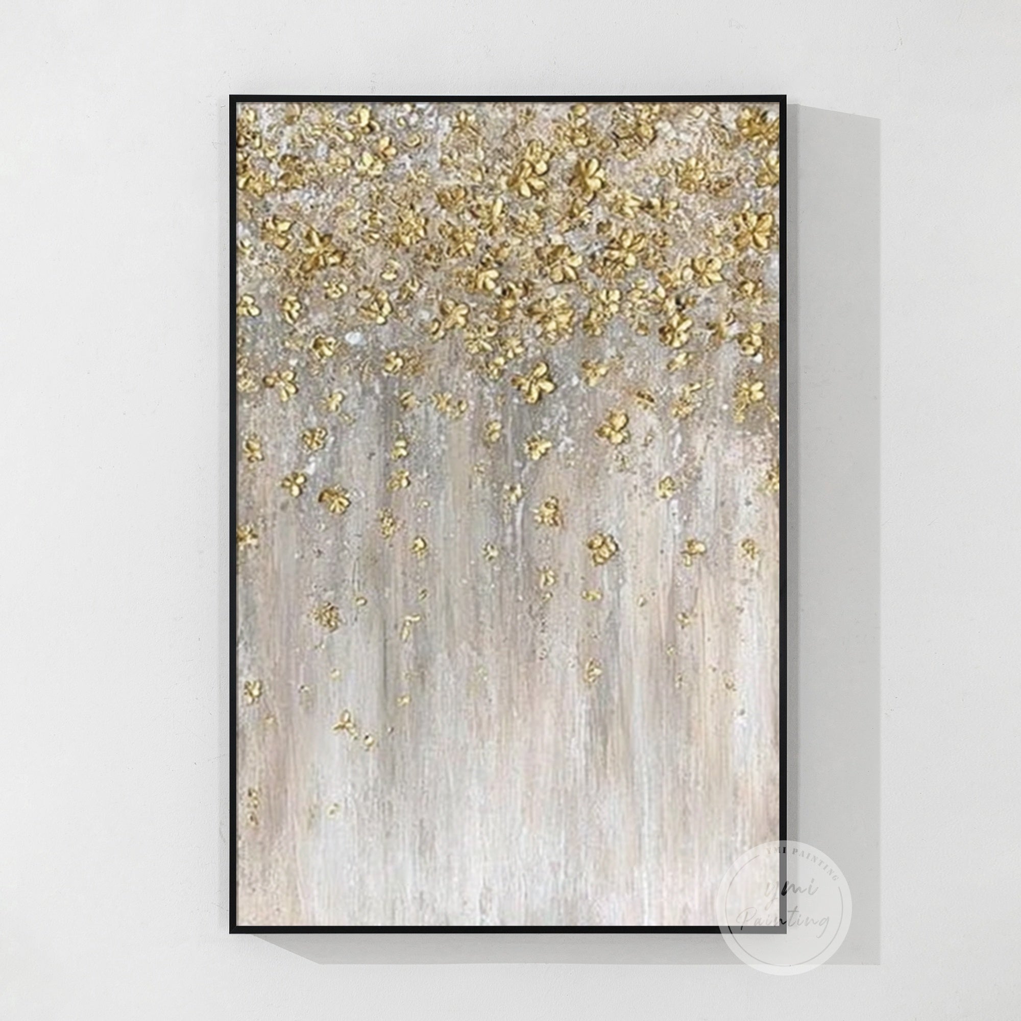 Wandbild mit Blattgold #CA0747