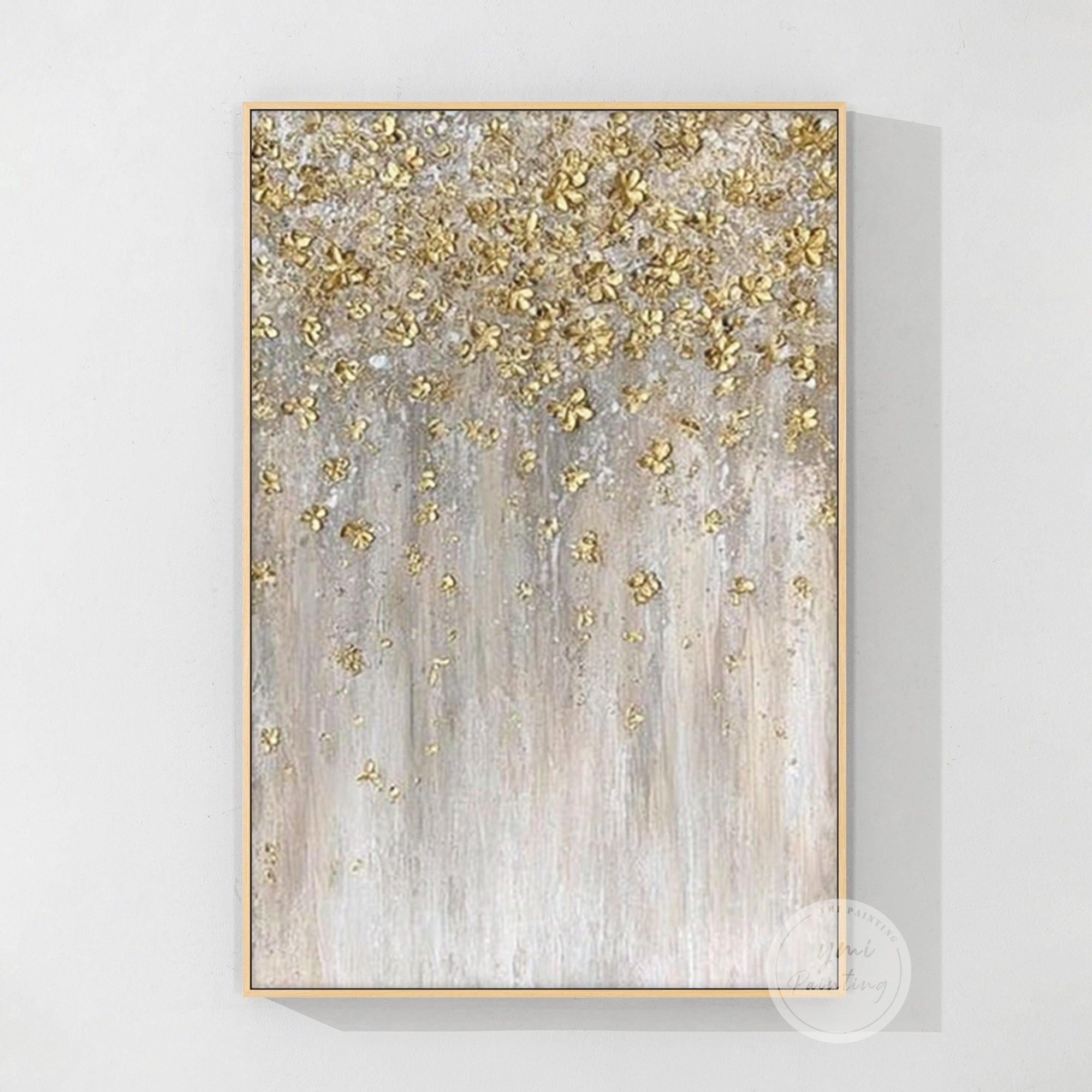 Wandbild mit Blattgold #CA0747