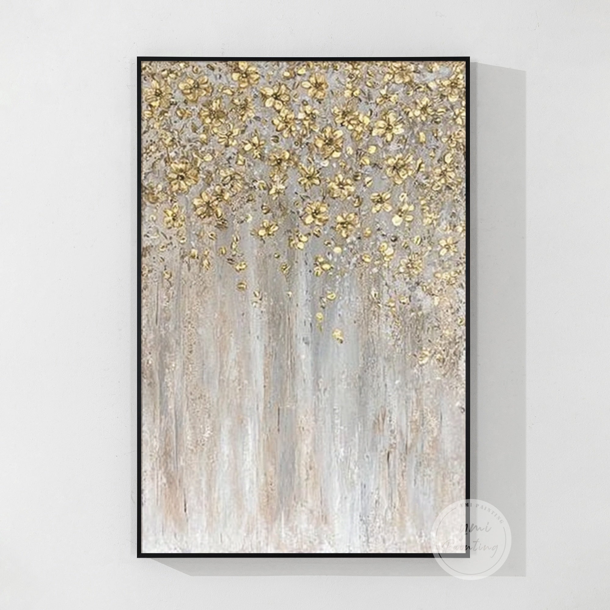 Wandbild mit Blattgold #CA0748