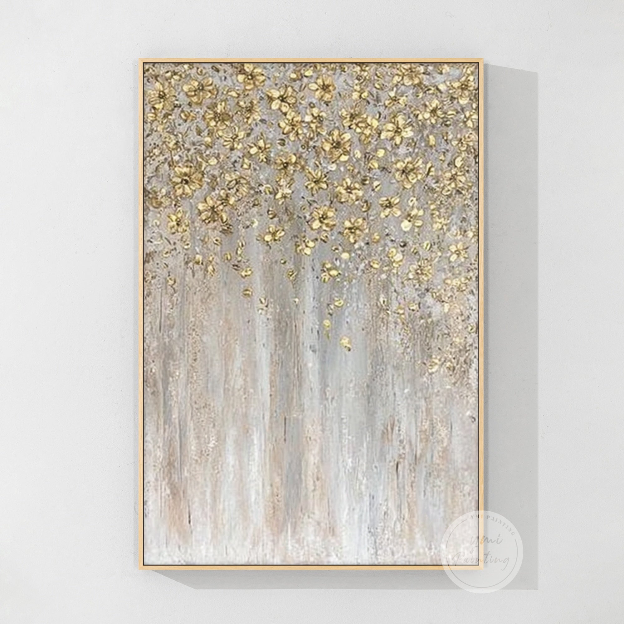 Wandbild mit Blattgold #CA0748