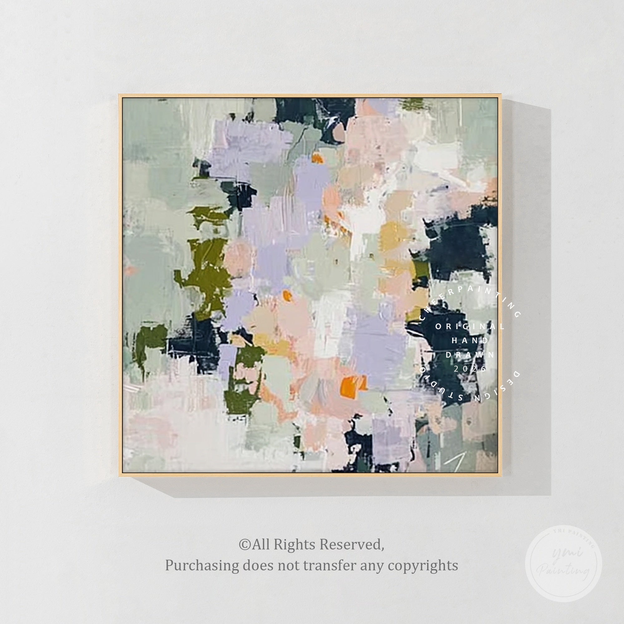 pintura abstrata moderna