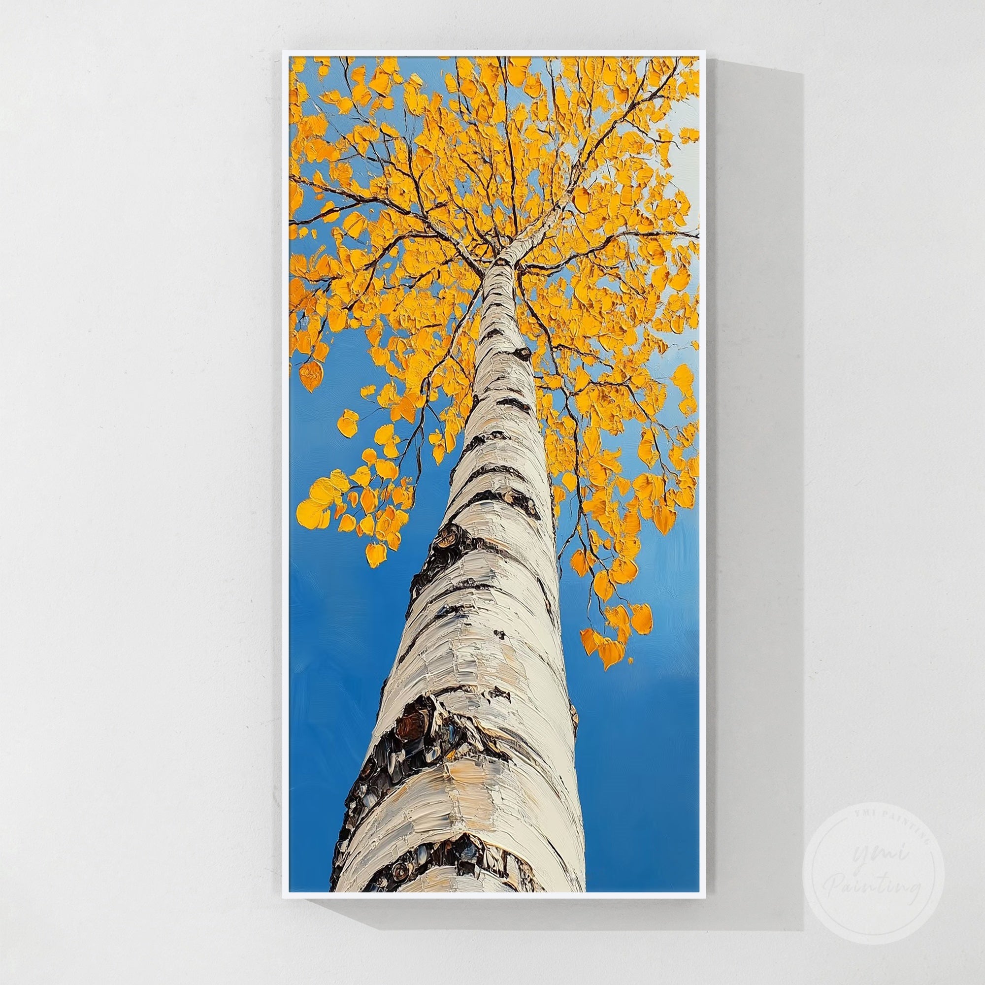 Warm-toned tree artwork ideal for rustic, modern, or farmhouse-style décor.