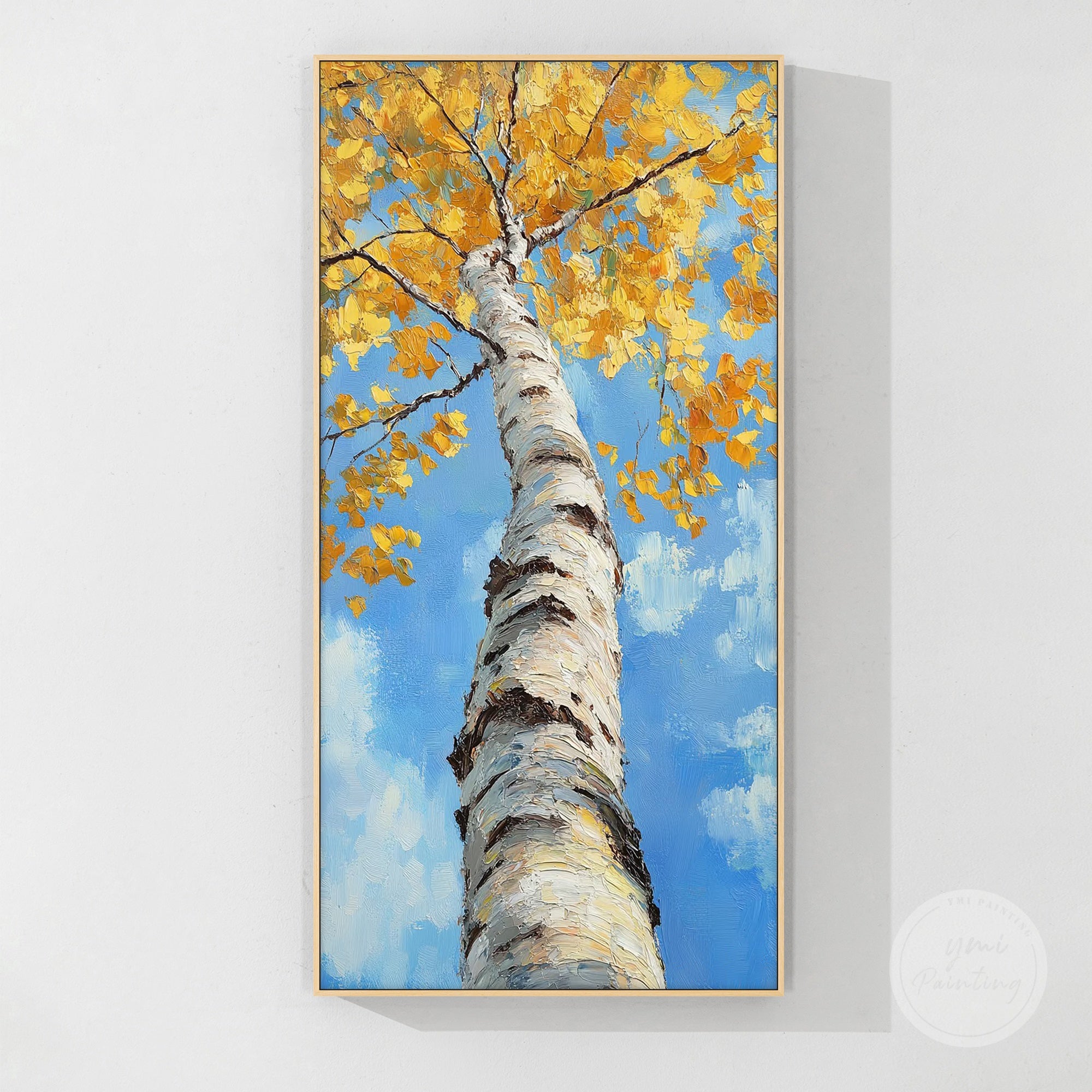 Autumn wall art with vivid colors and textures, a perfect centerpiece for any space.