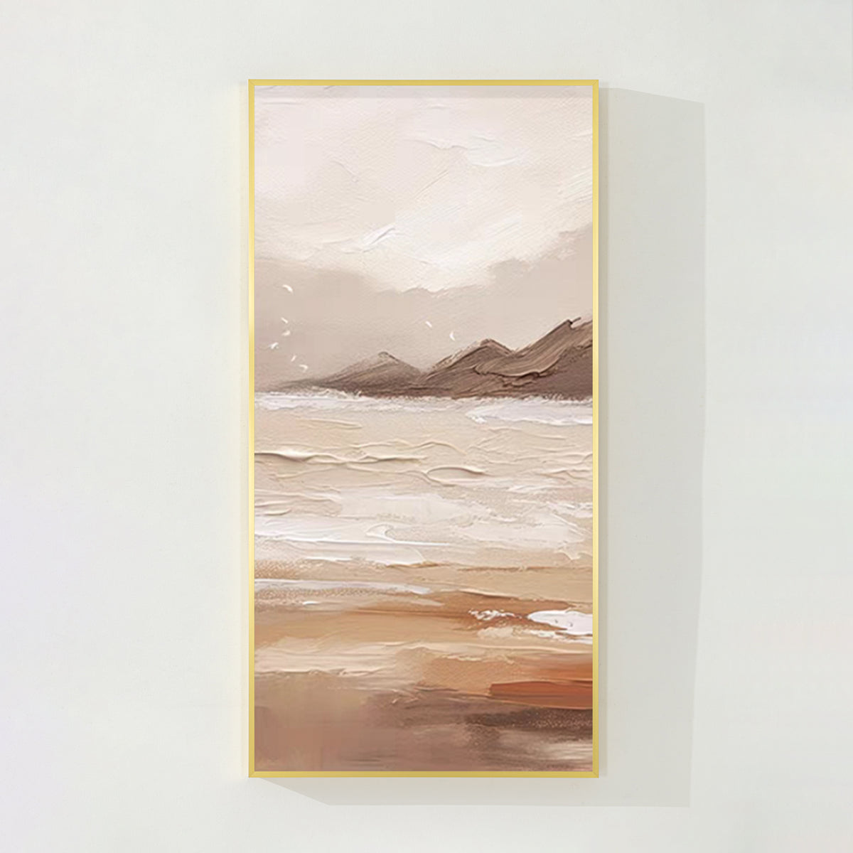 Beige Landscape Wall Art #CA0612