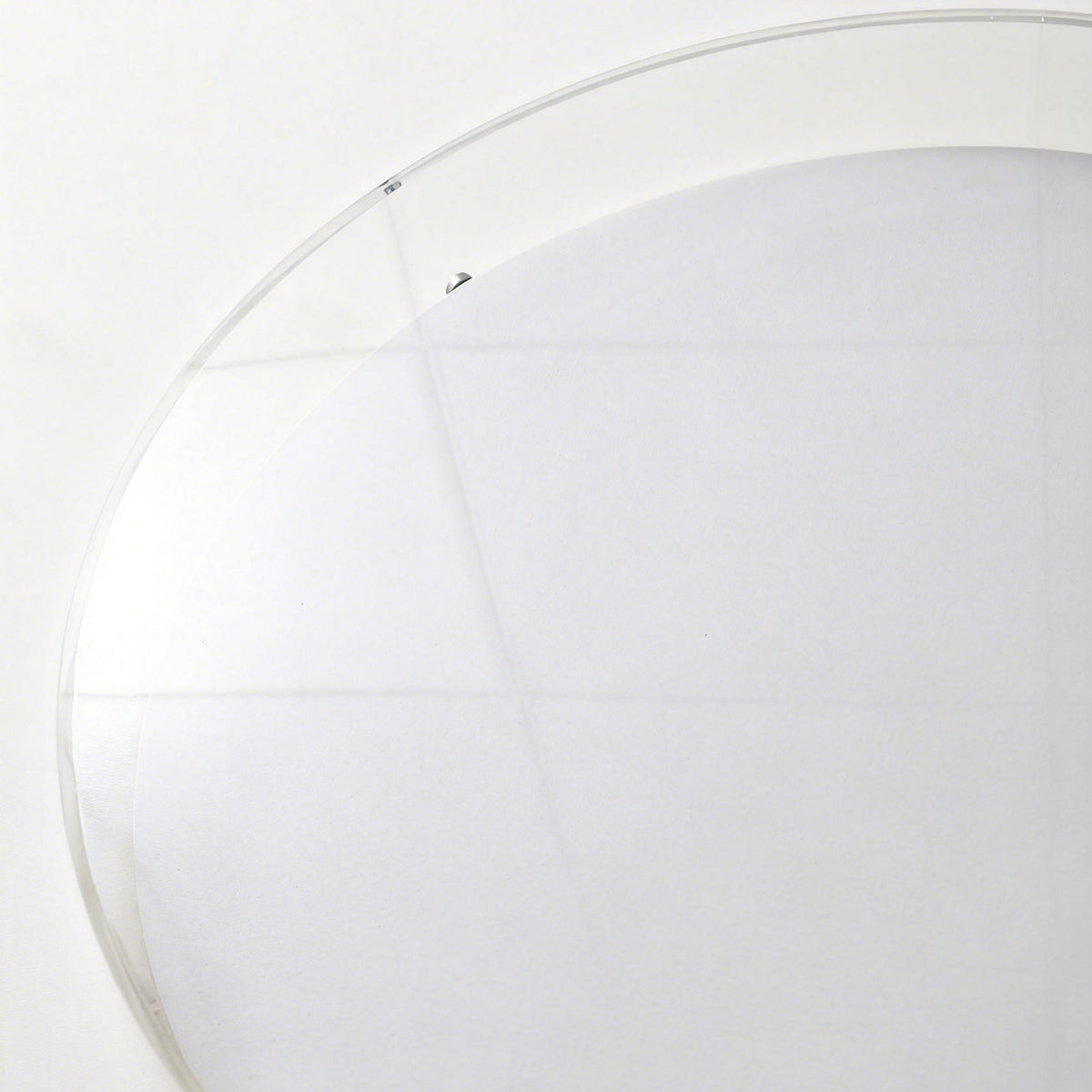 Round Acrylic Shadow Box Frame