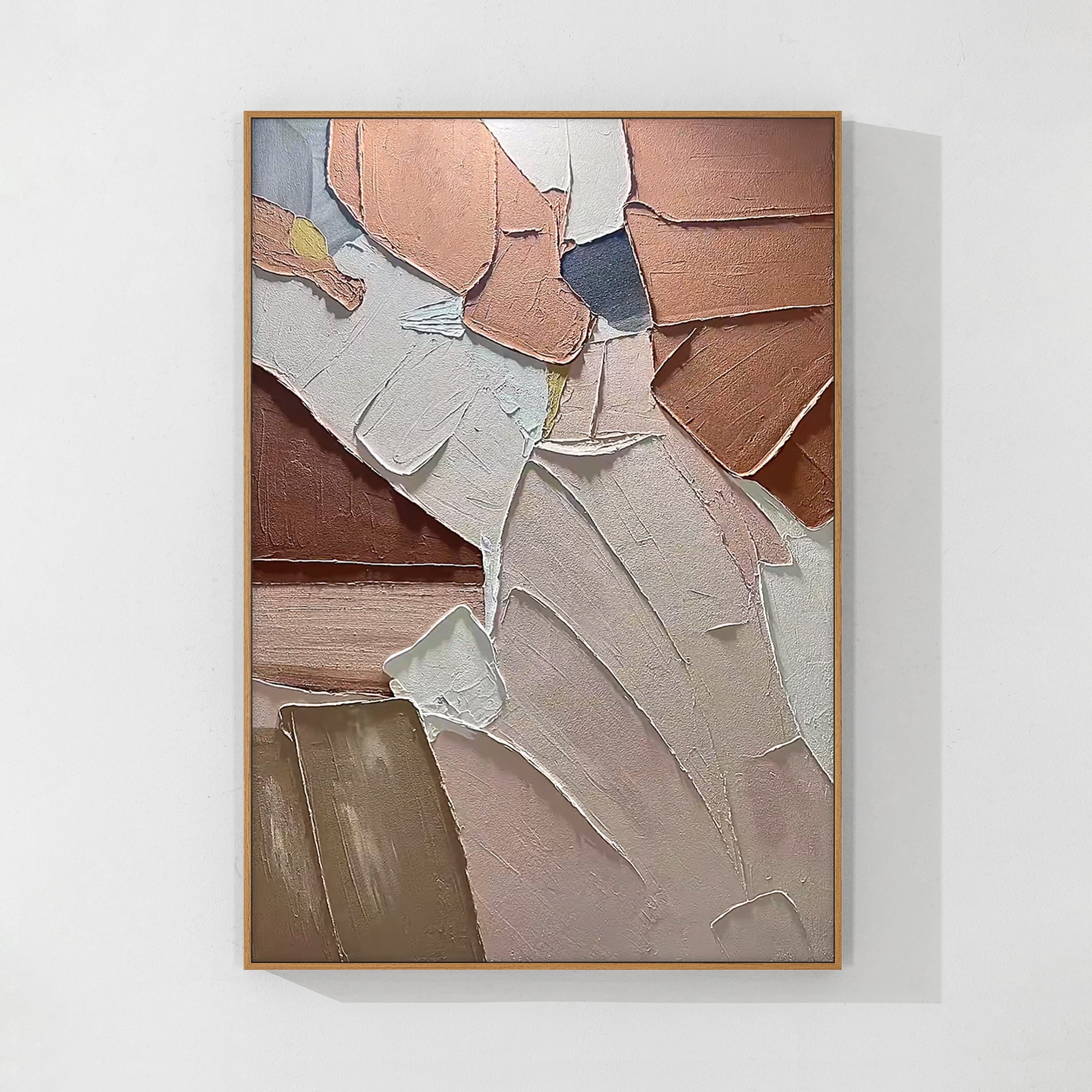 Beige Texture Wall Art #CA0649