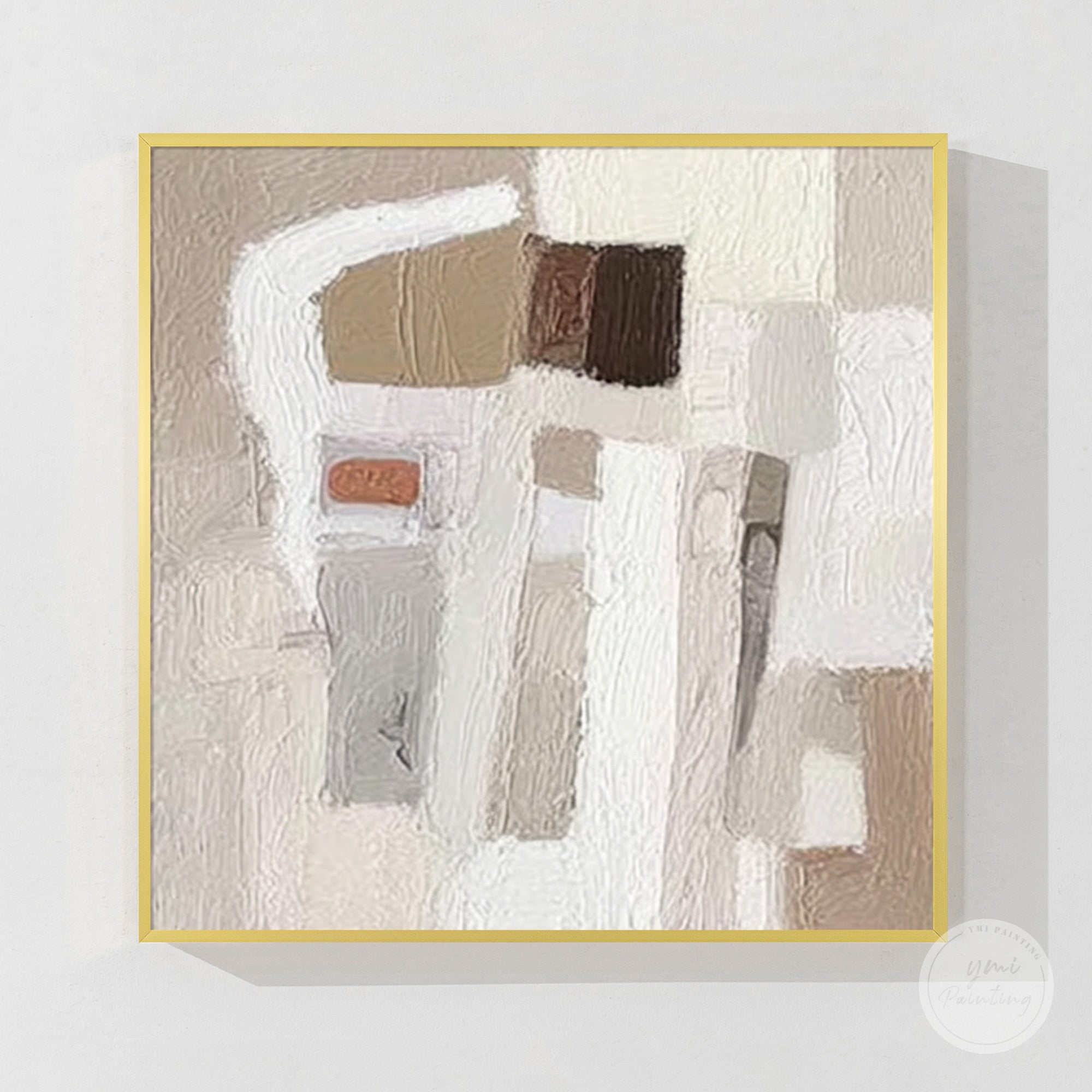 minimalist abstract neutral artwork