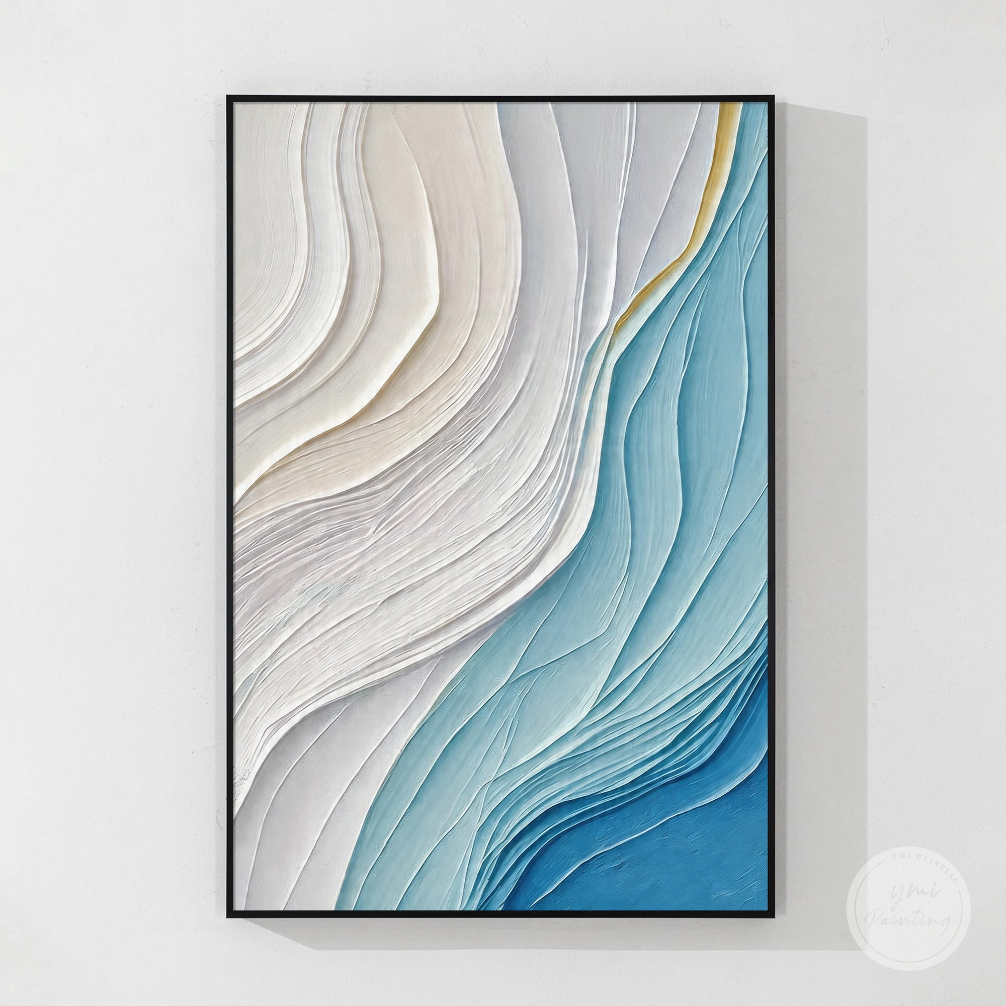 modern ocean inspired wall art