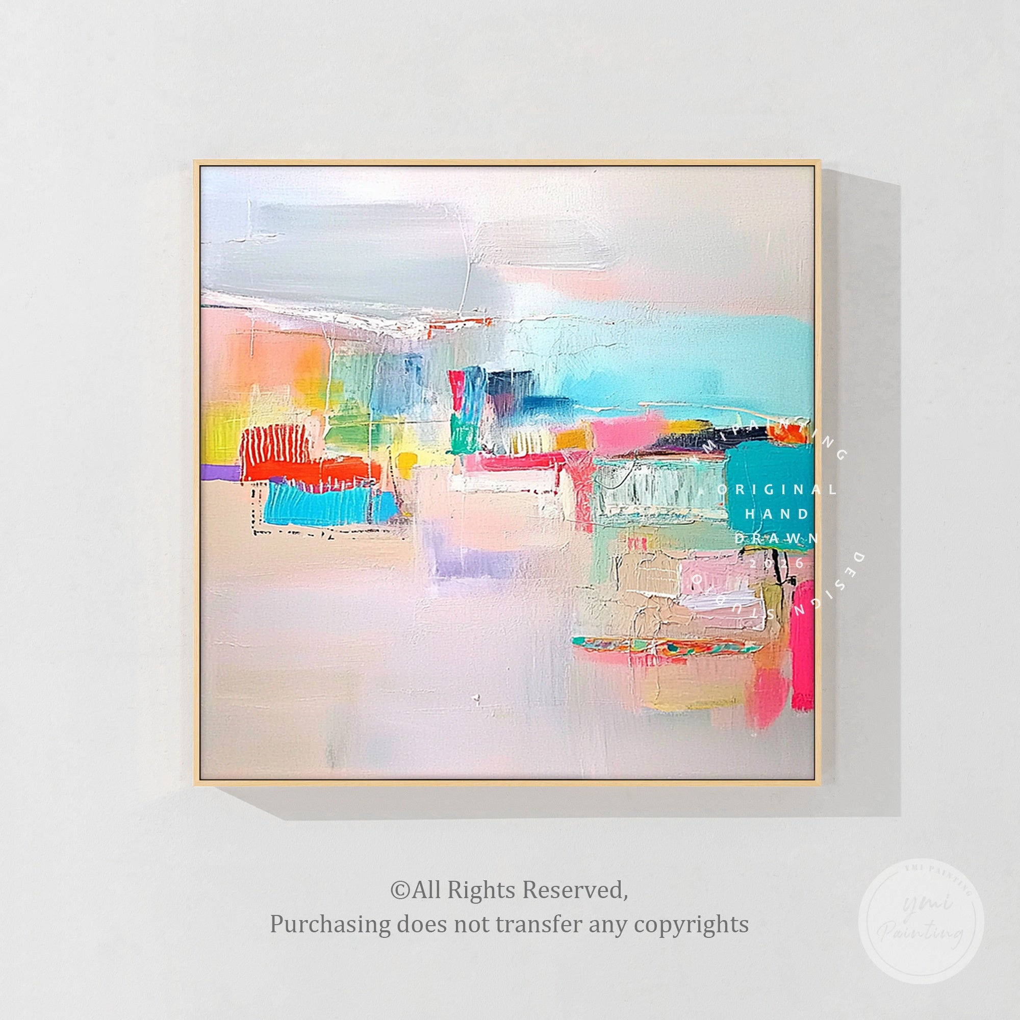 Abstract wall art #YMP636