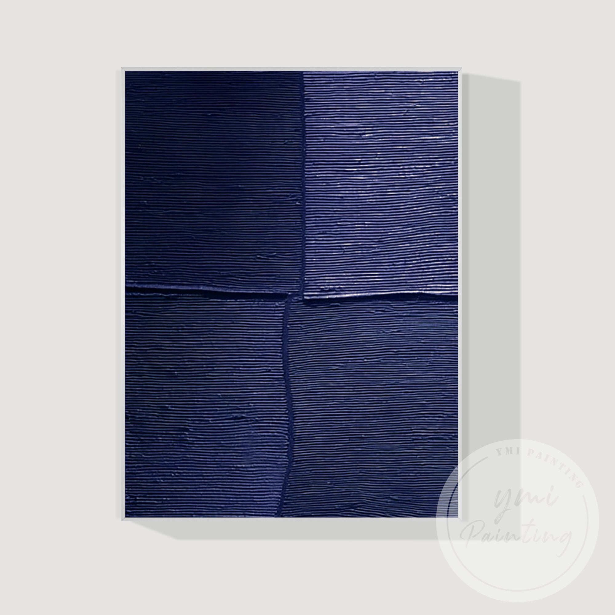 Modern abstract canvas wall art for office or living room