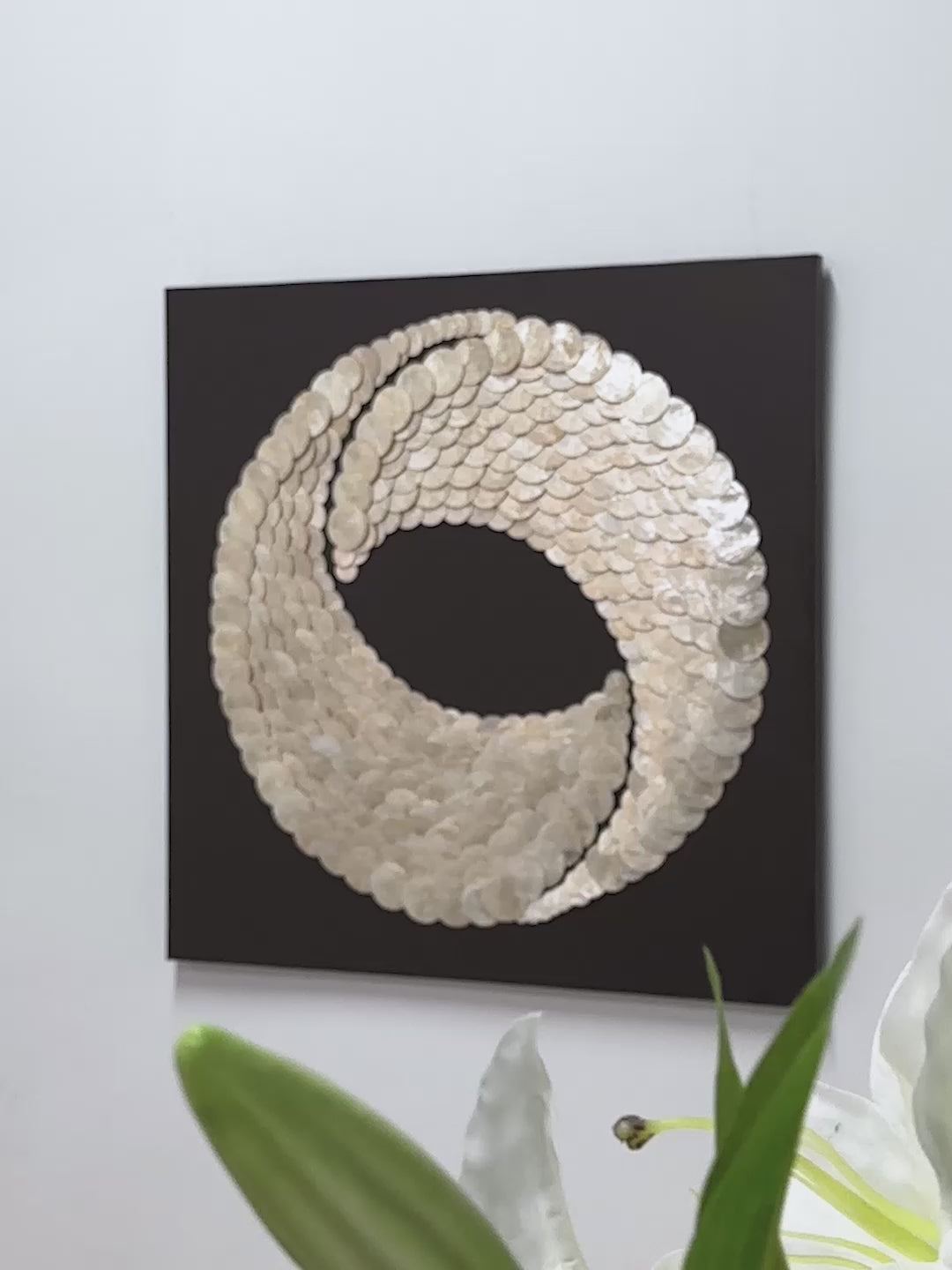 seashell wall art