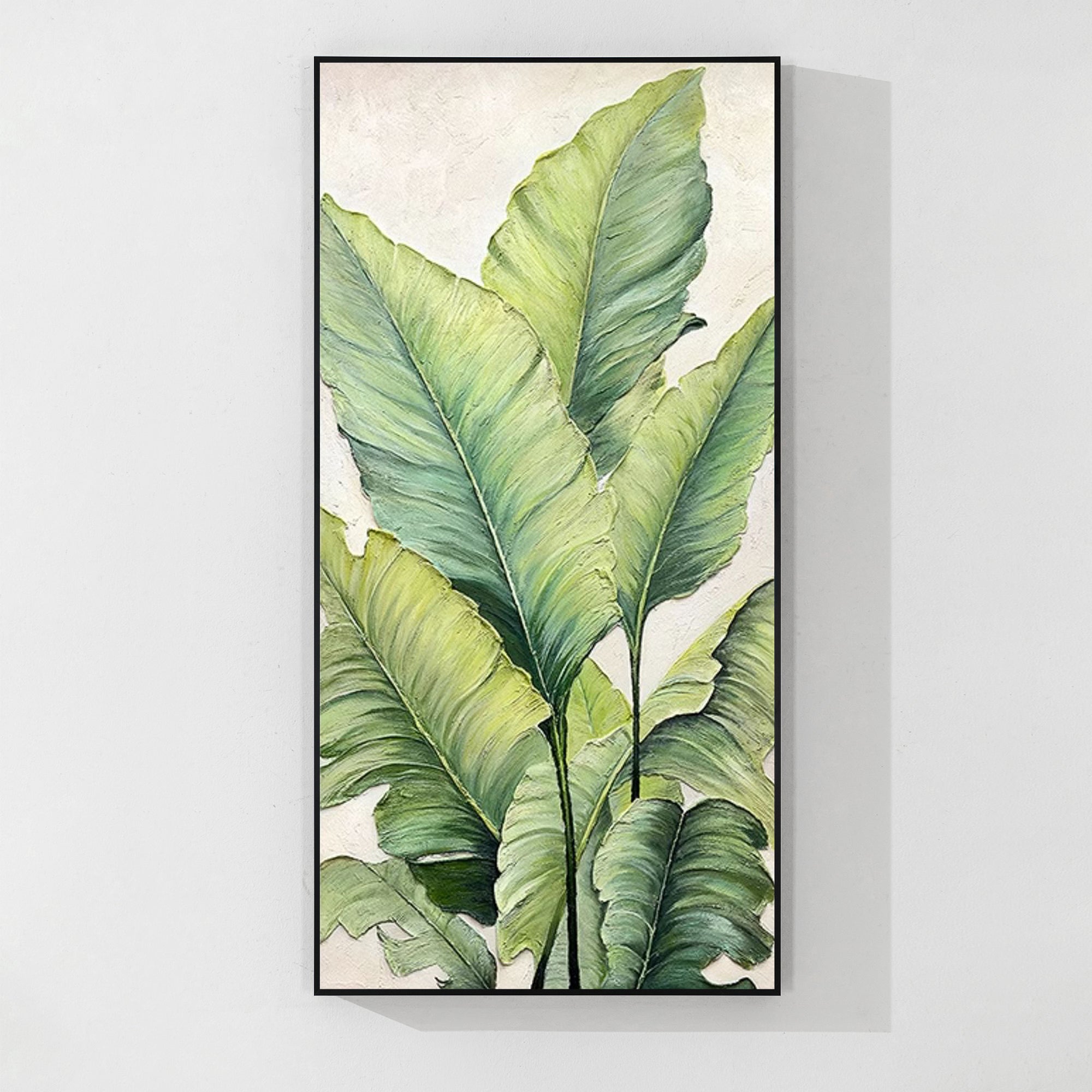 Vertical Leaf Art #CA0647