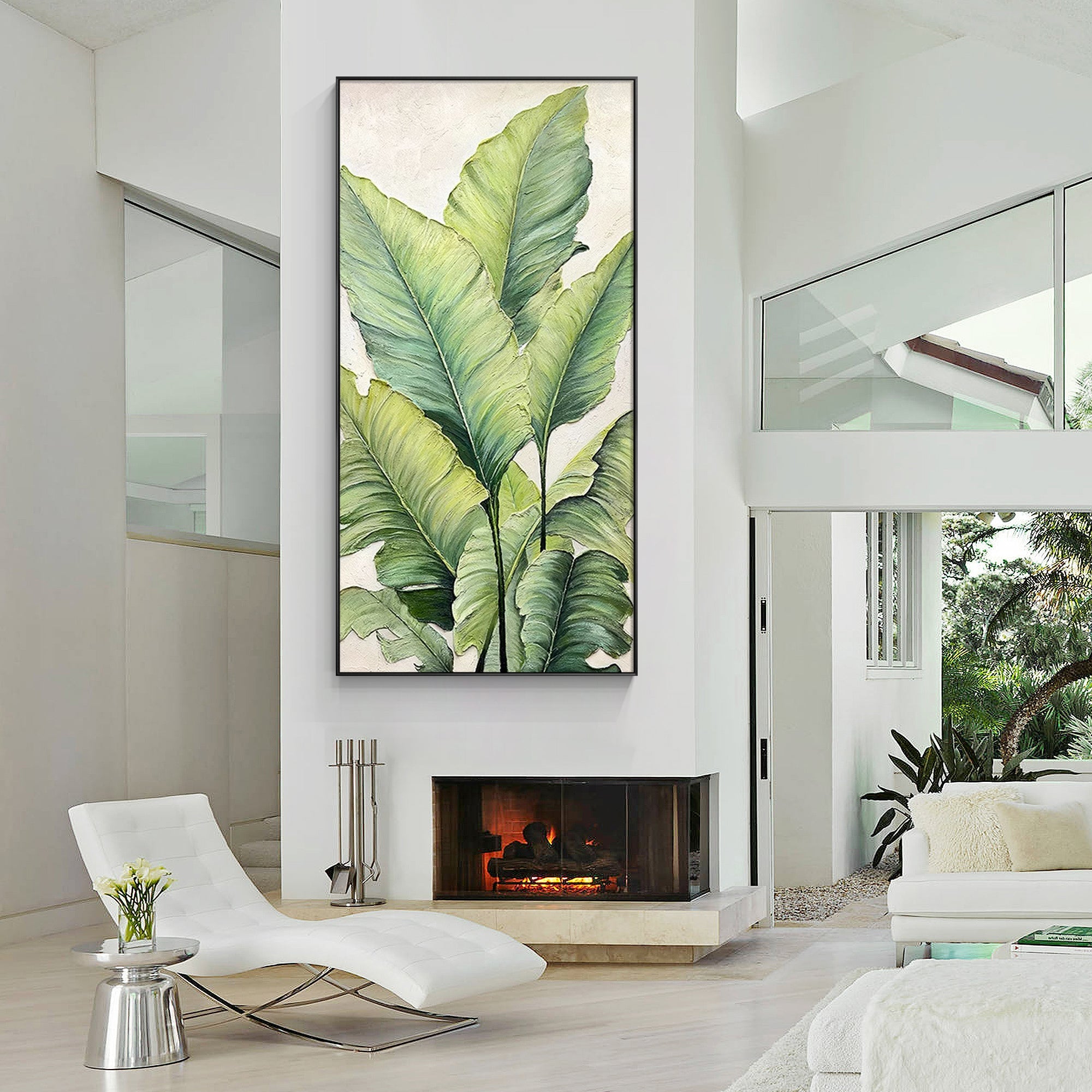 Vertikale Blattkunst #CA0647