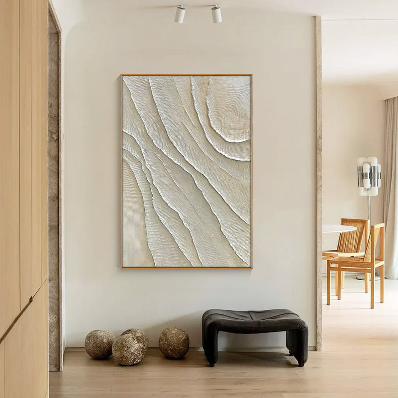 textured plaster wall art