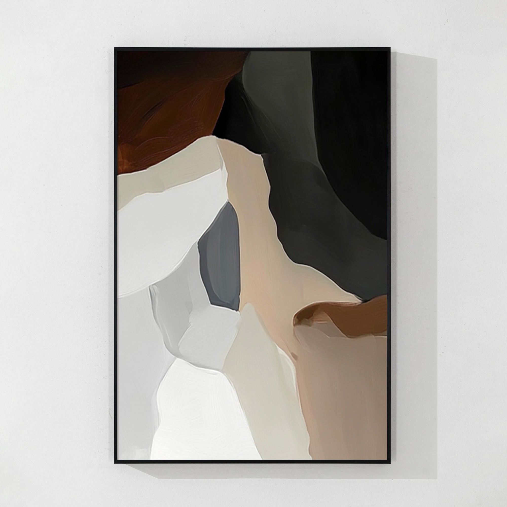 arte de paisaje beige