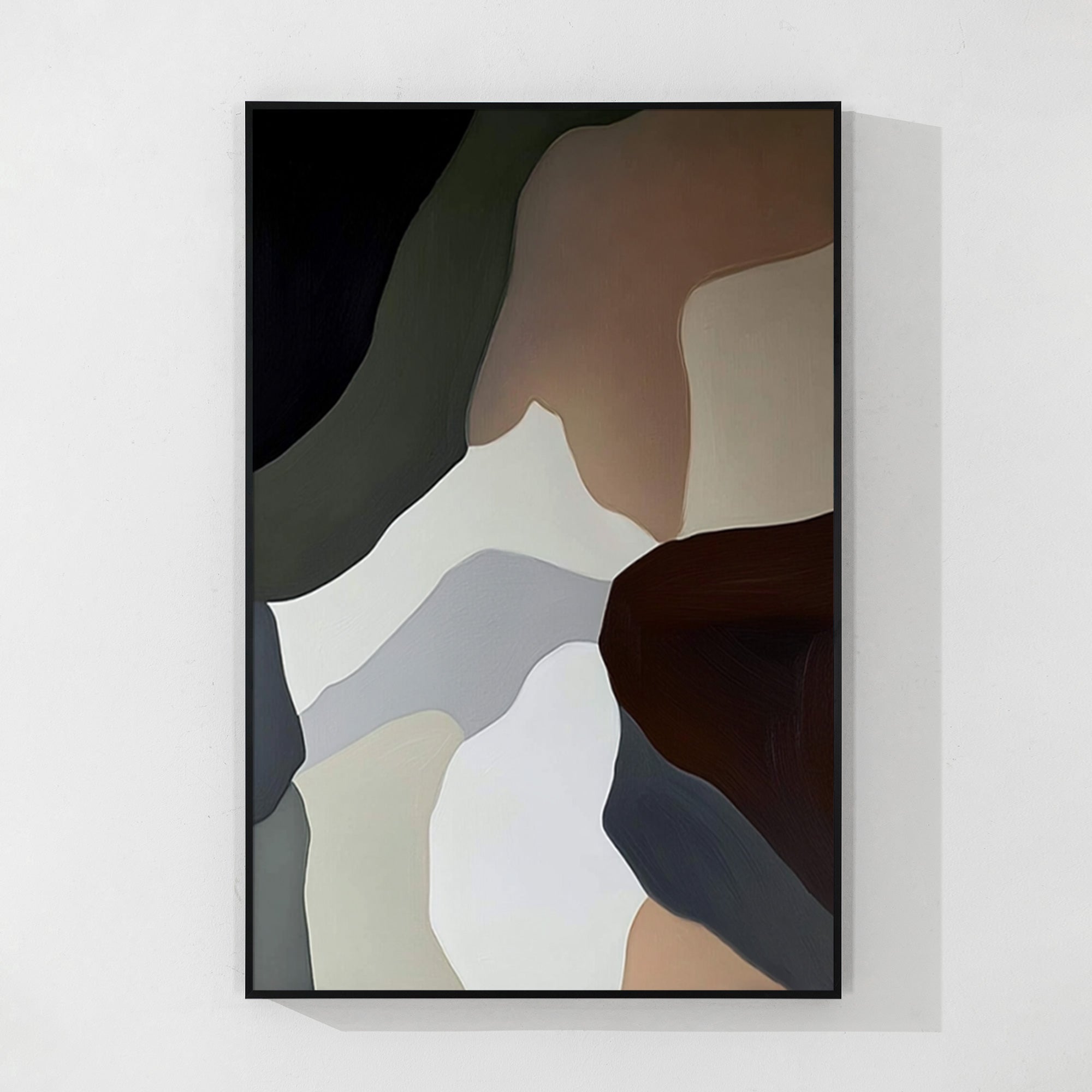 arte de paisaje beige