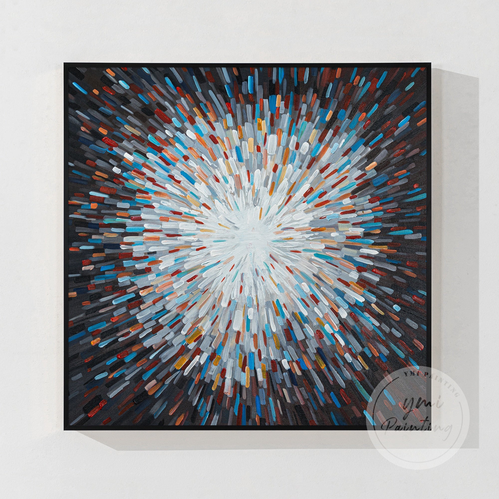 Abstract Fireworks Art #YMA0499