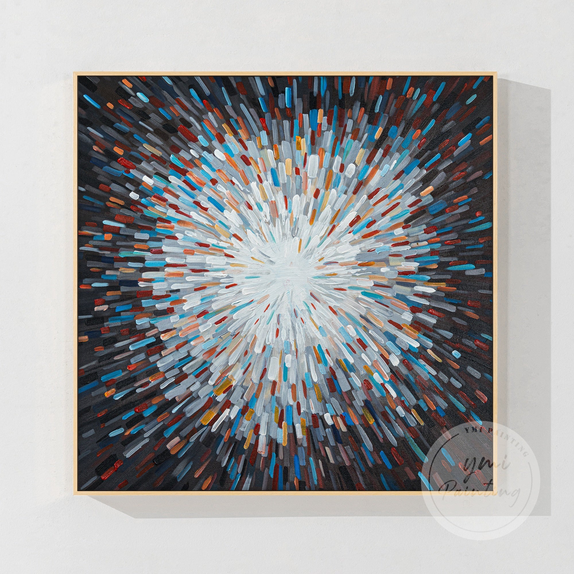 Abstract Fireworks Art #YMA0499