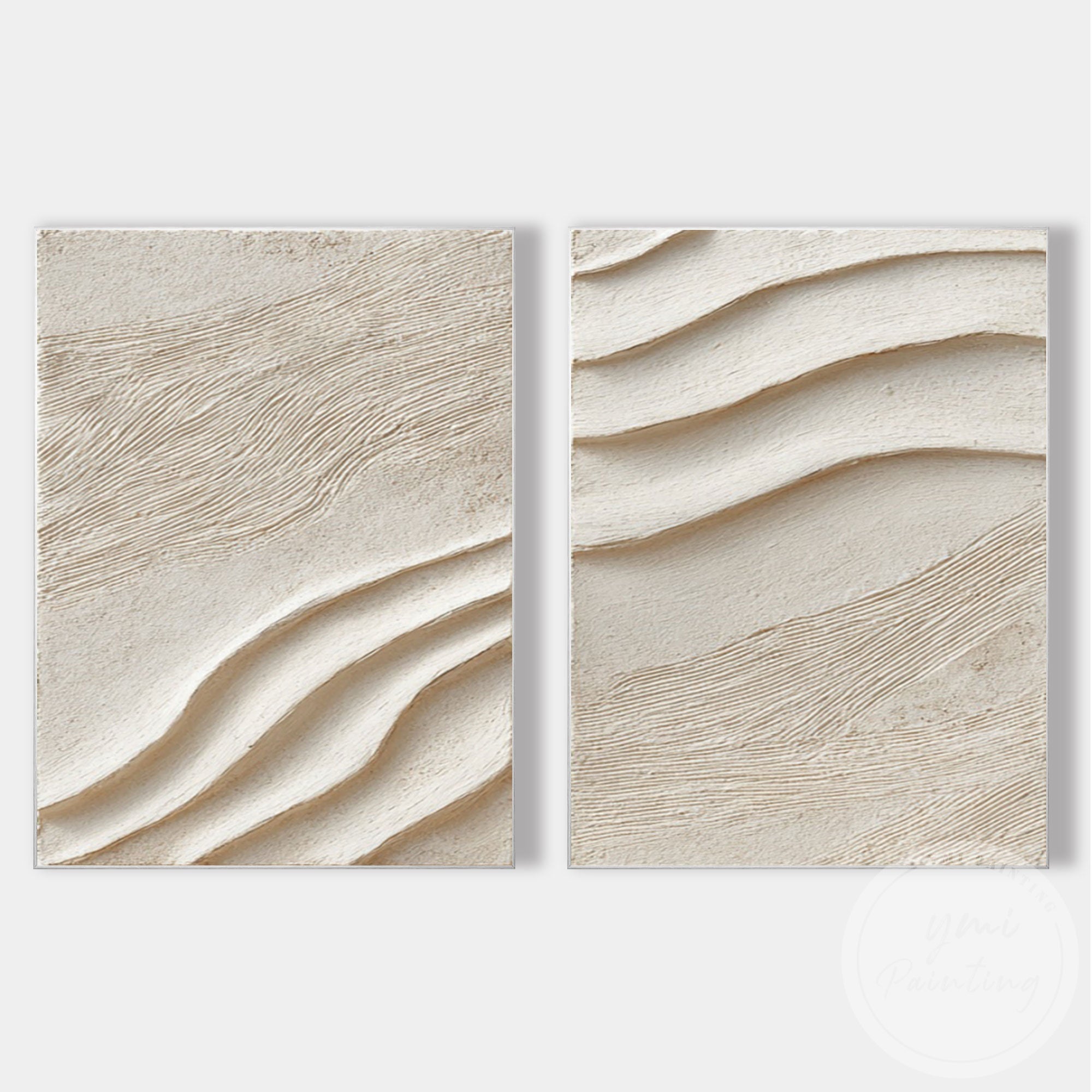 Contemporary sand texture wall panels for elegant interiors