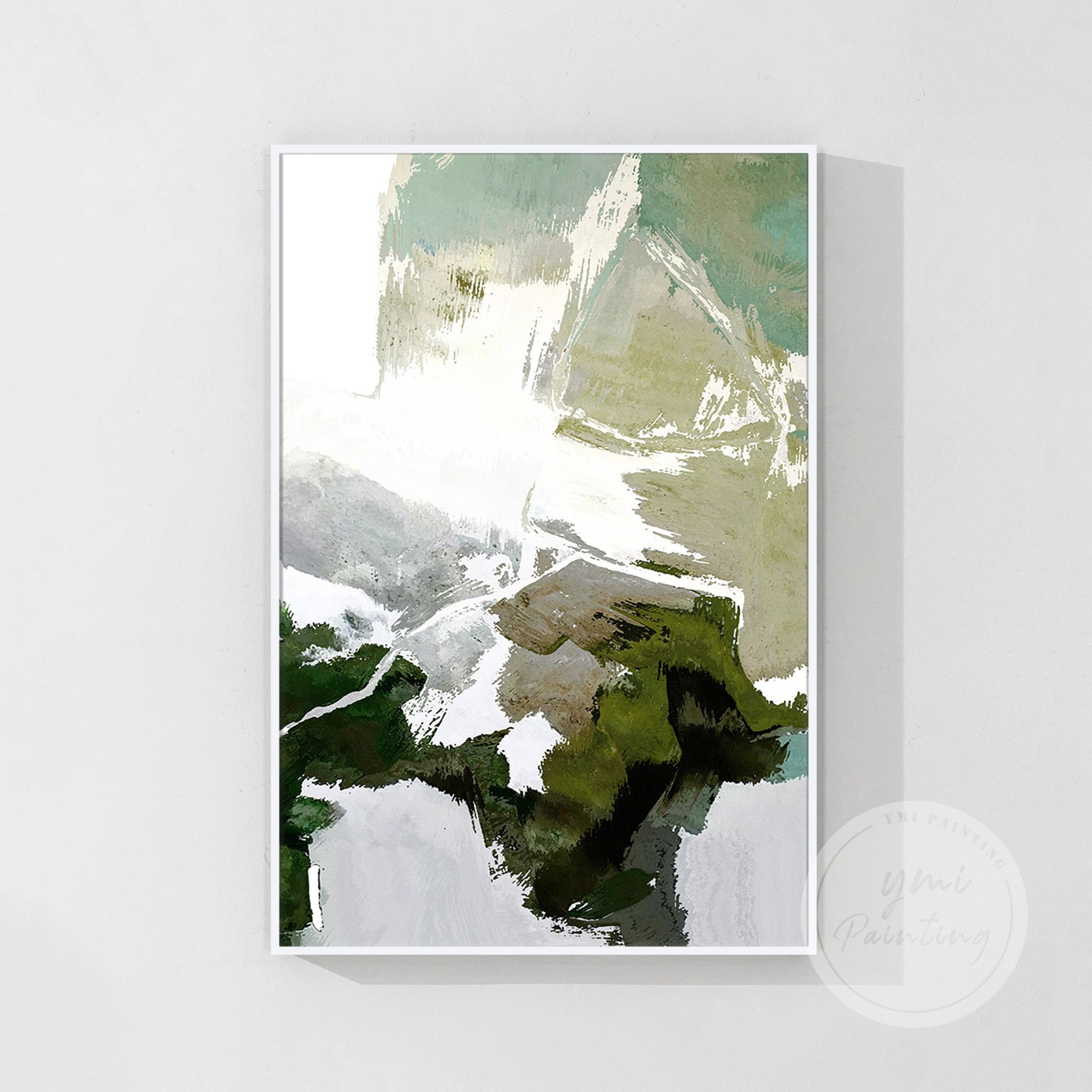 arte de paisaje beige