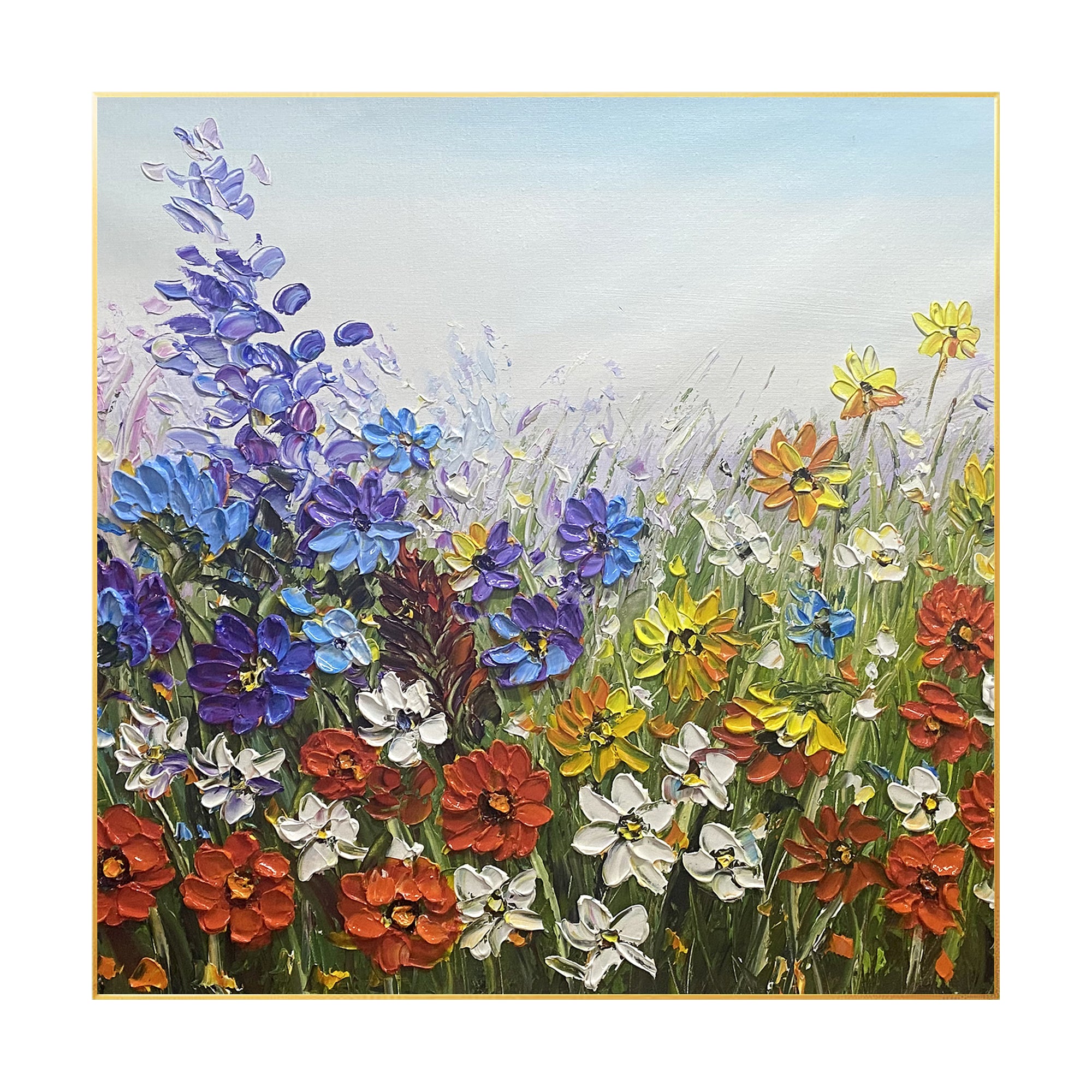 Blooming Flower painting-X0464