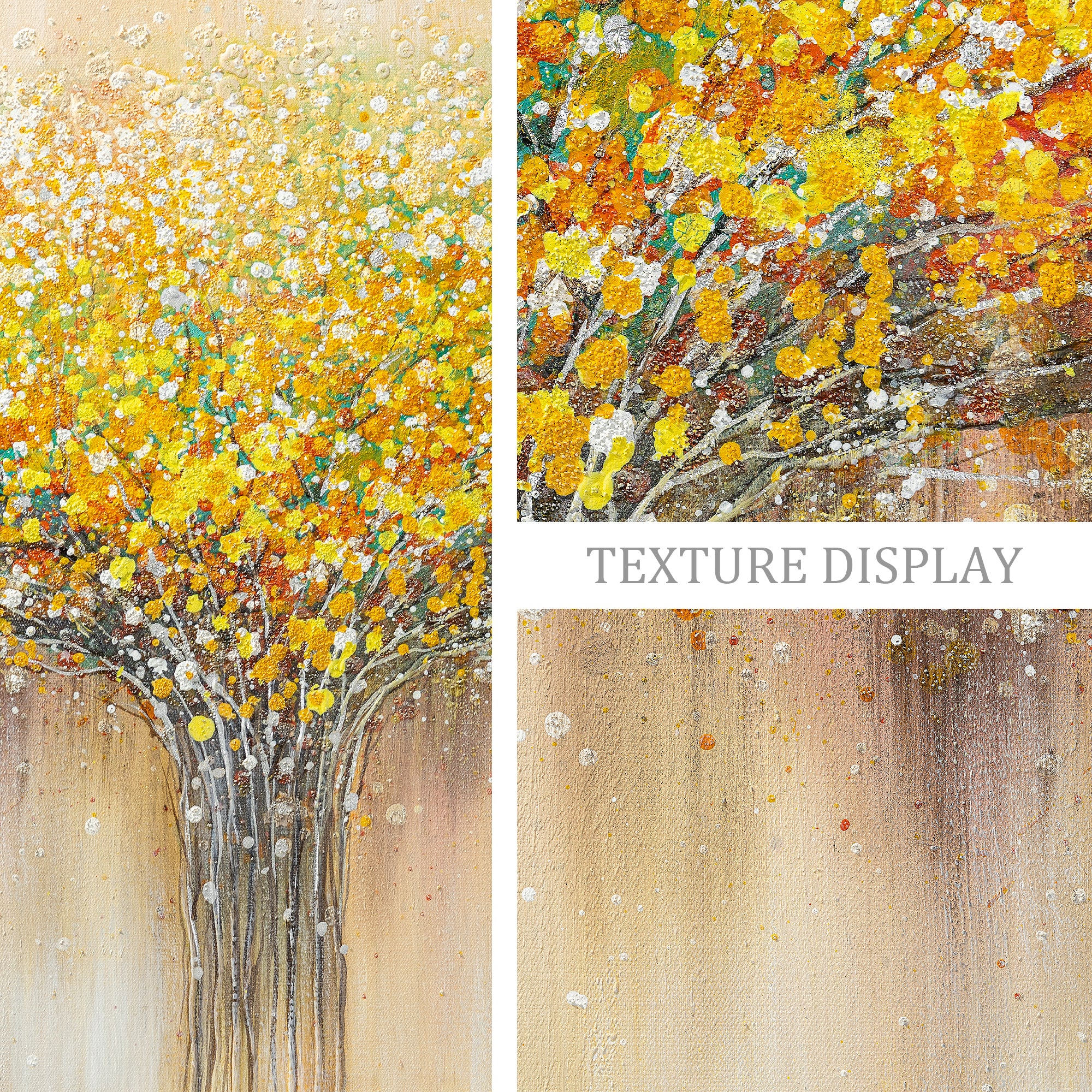 Blooming Bouquet in Autumn Abstract Flower Art