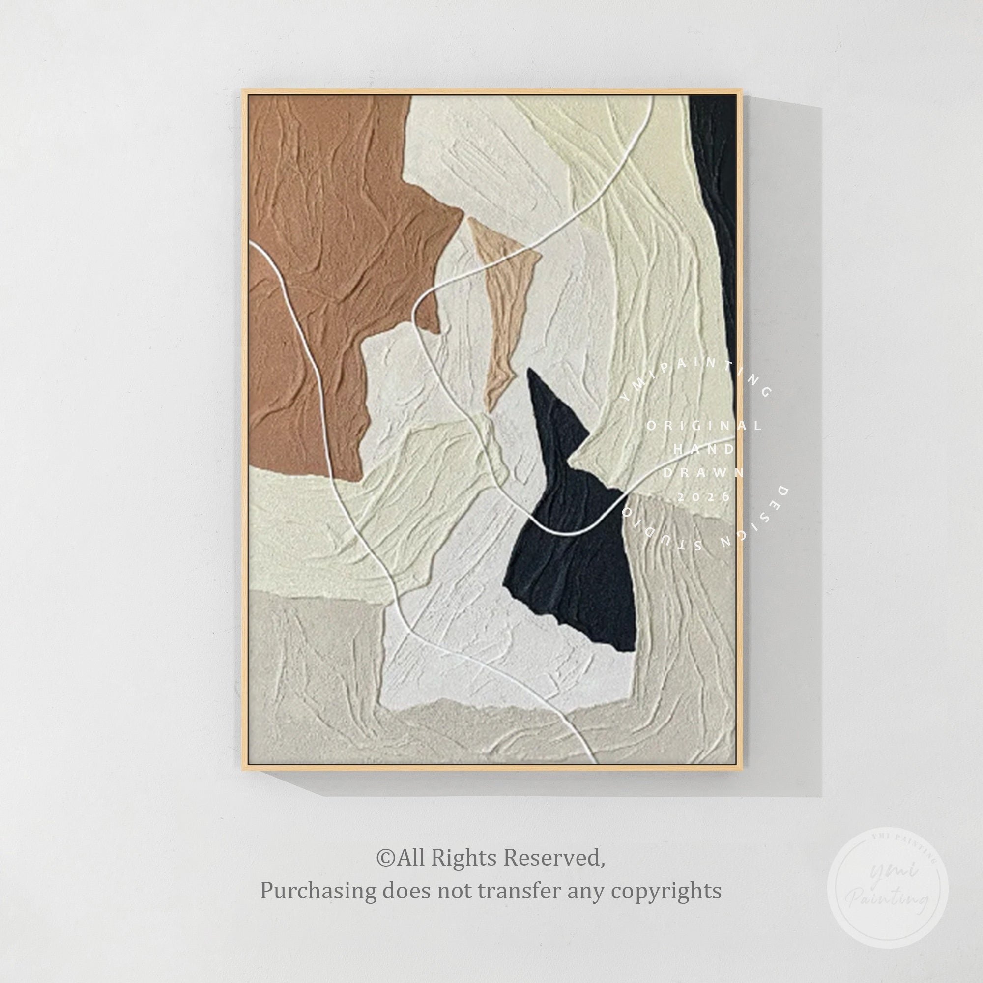 Arte abstracto para pared #YMP671