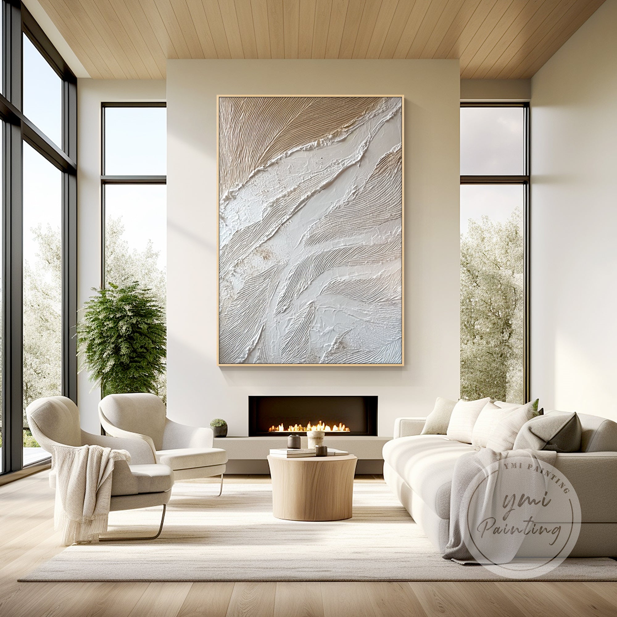 Abstracte muurkunst #0757