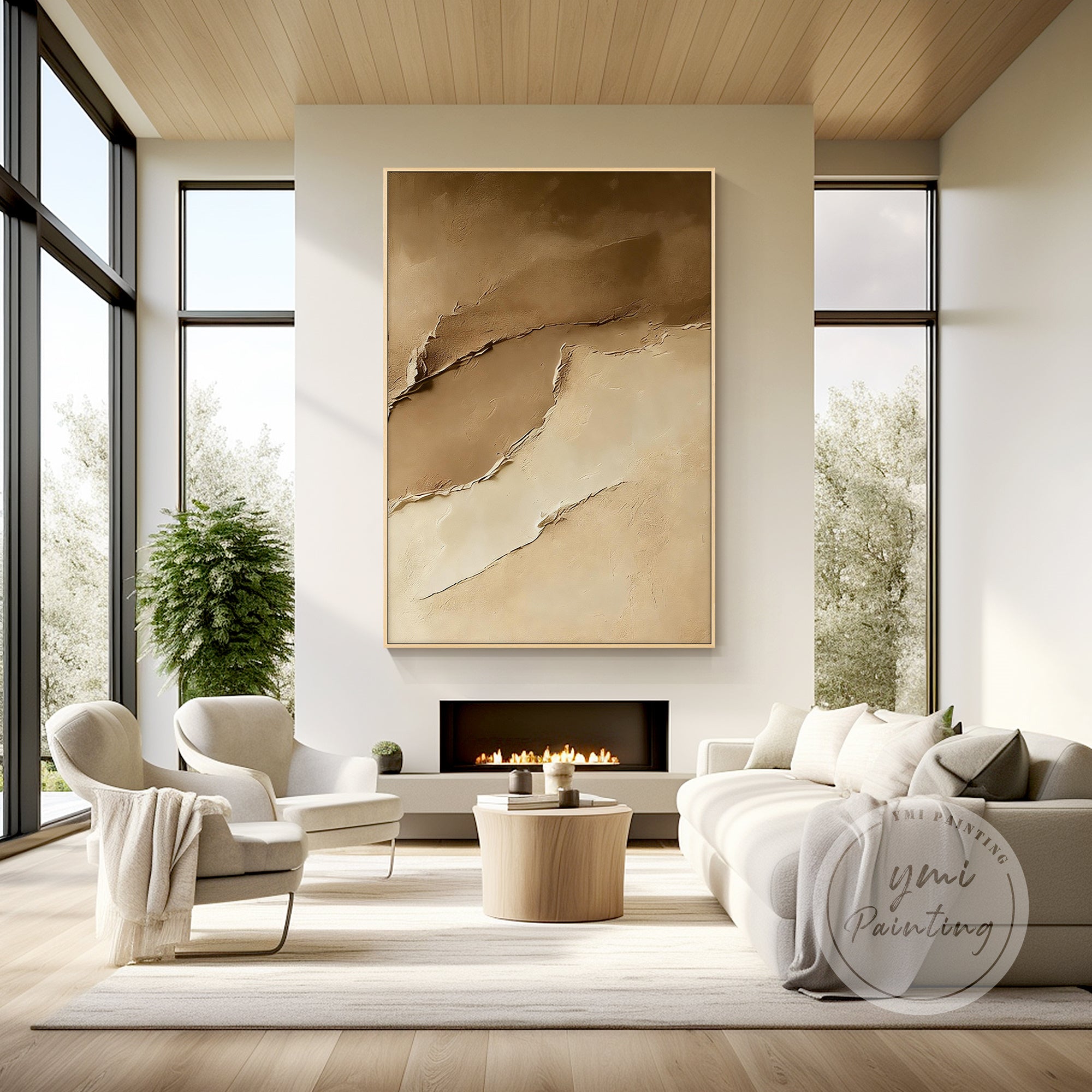 Abstracte muurkunst #0759