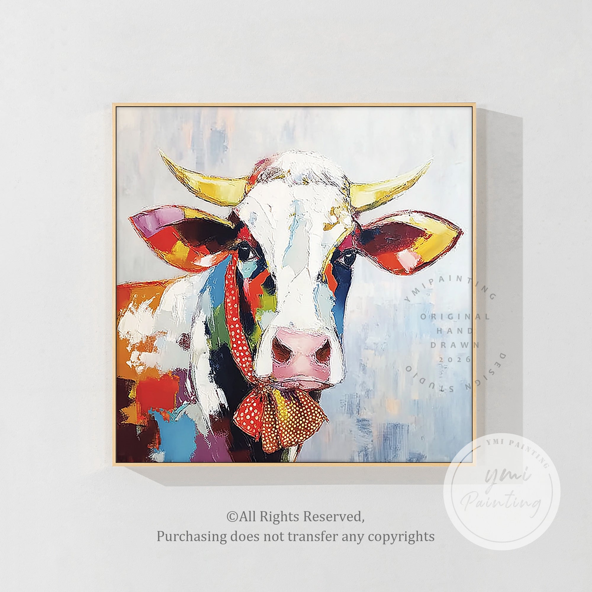 Arte della mucca #YAN053