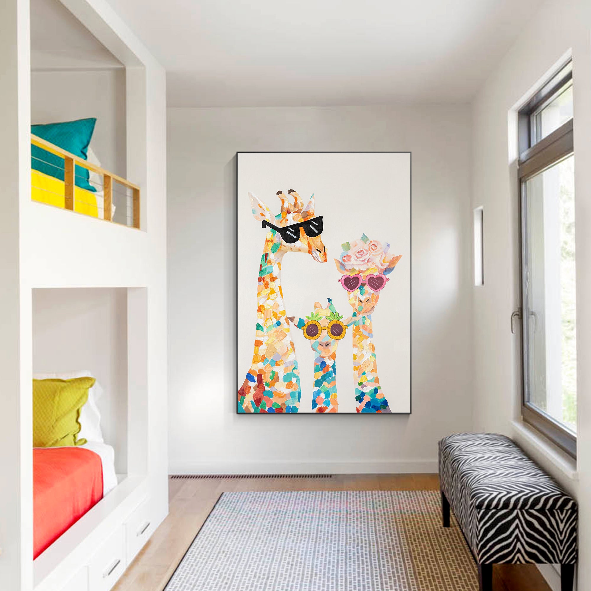 Giraffe Art #YAN044