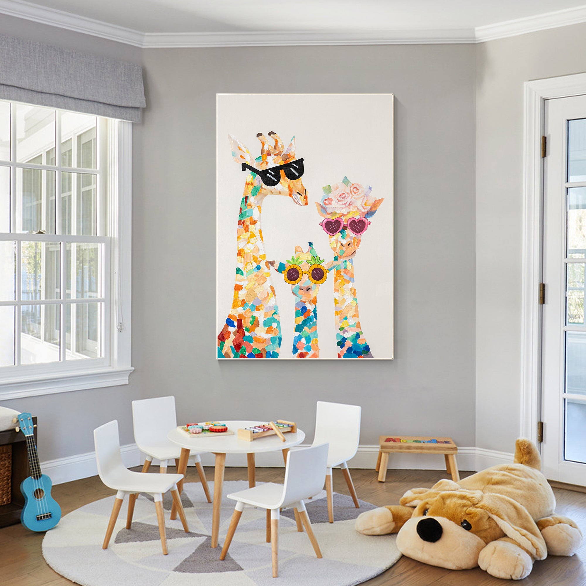 Giraffe Art #YAN044
