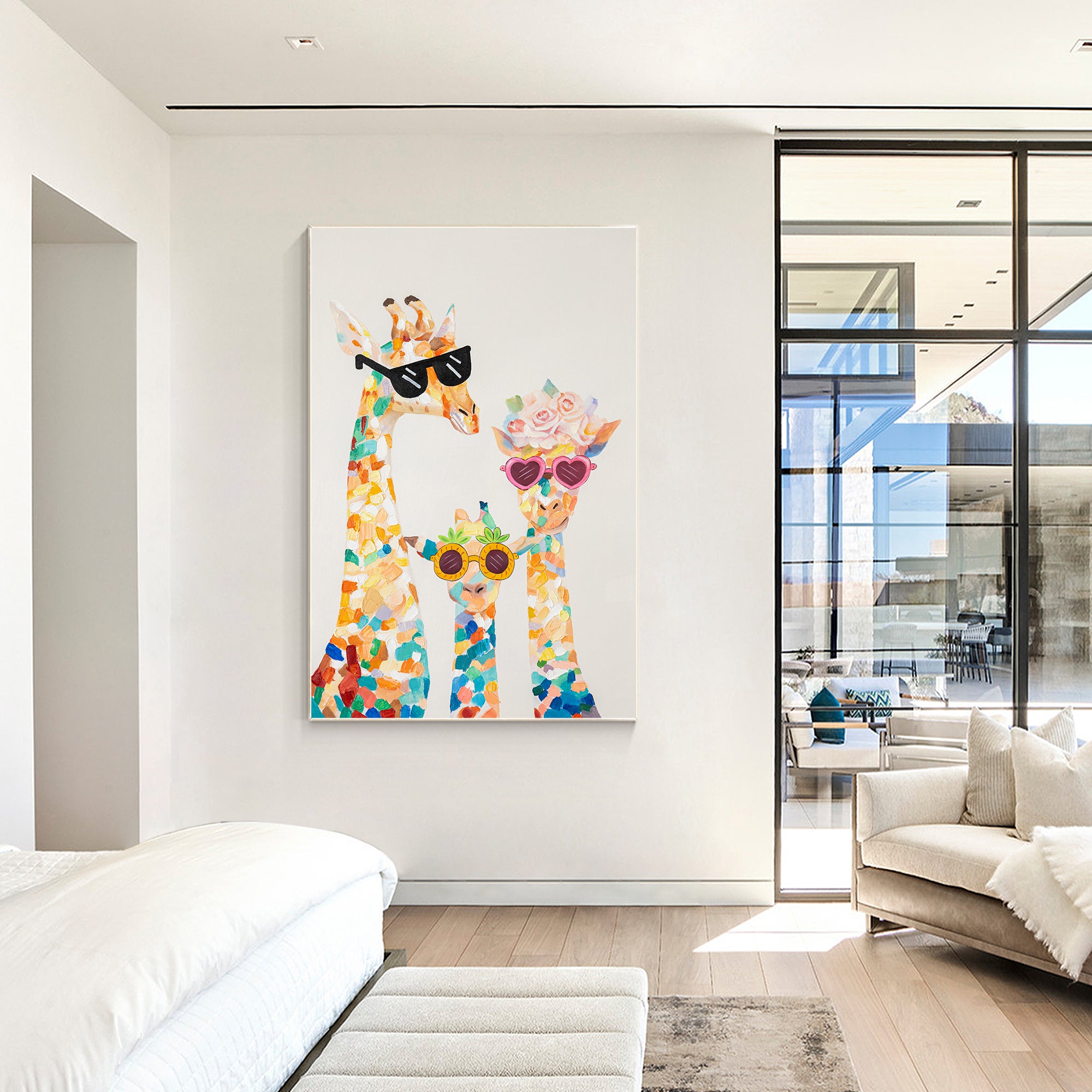 Giraffe Art #YAN044