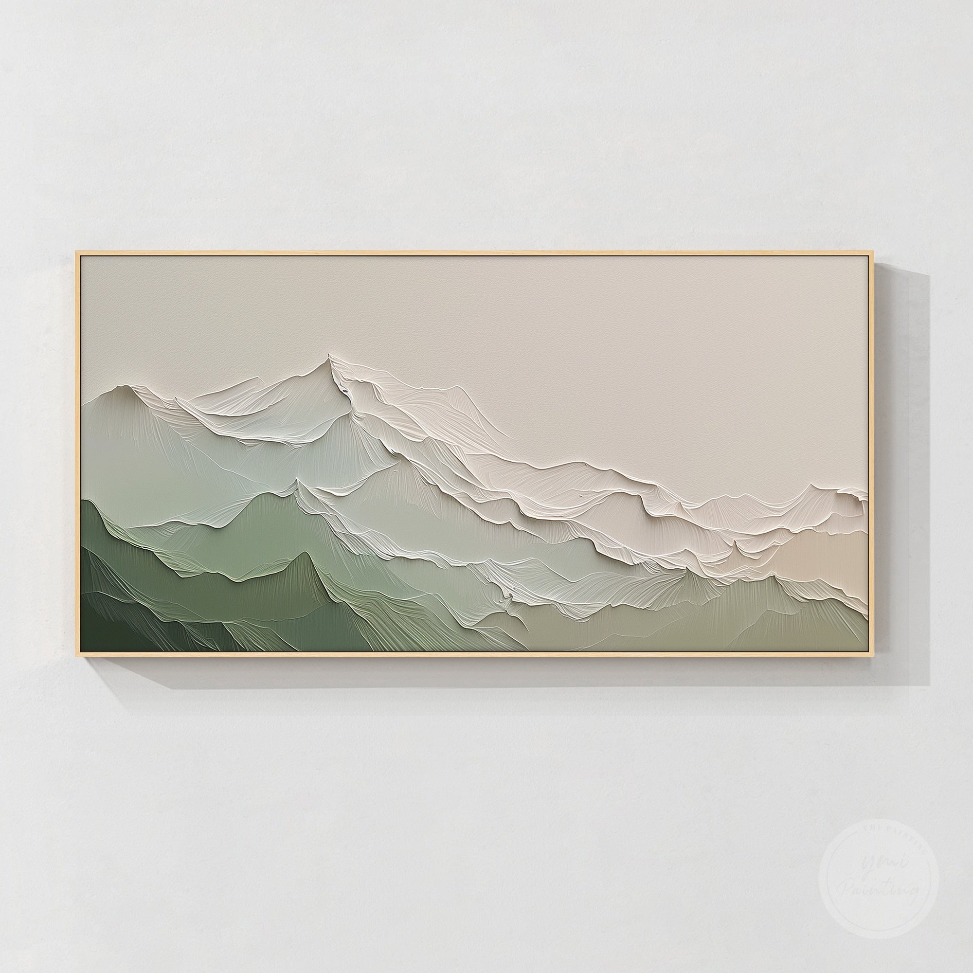 mountain themed decorative painting