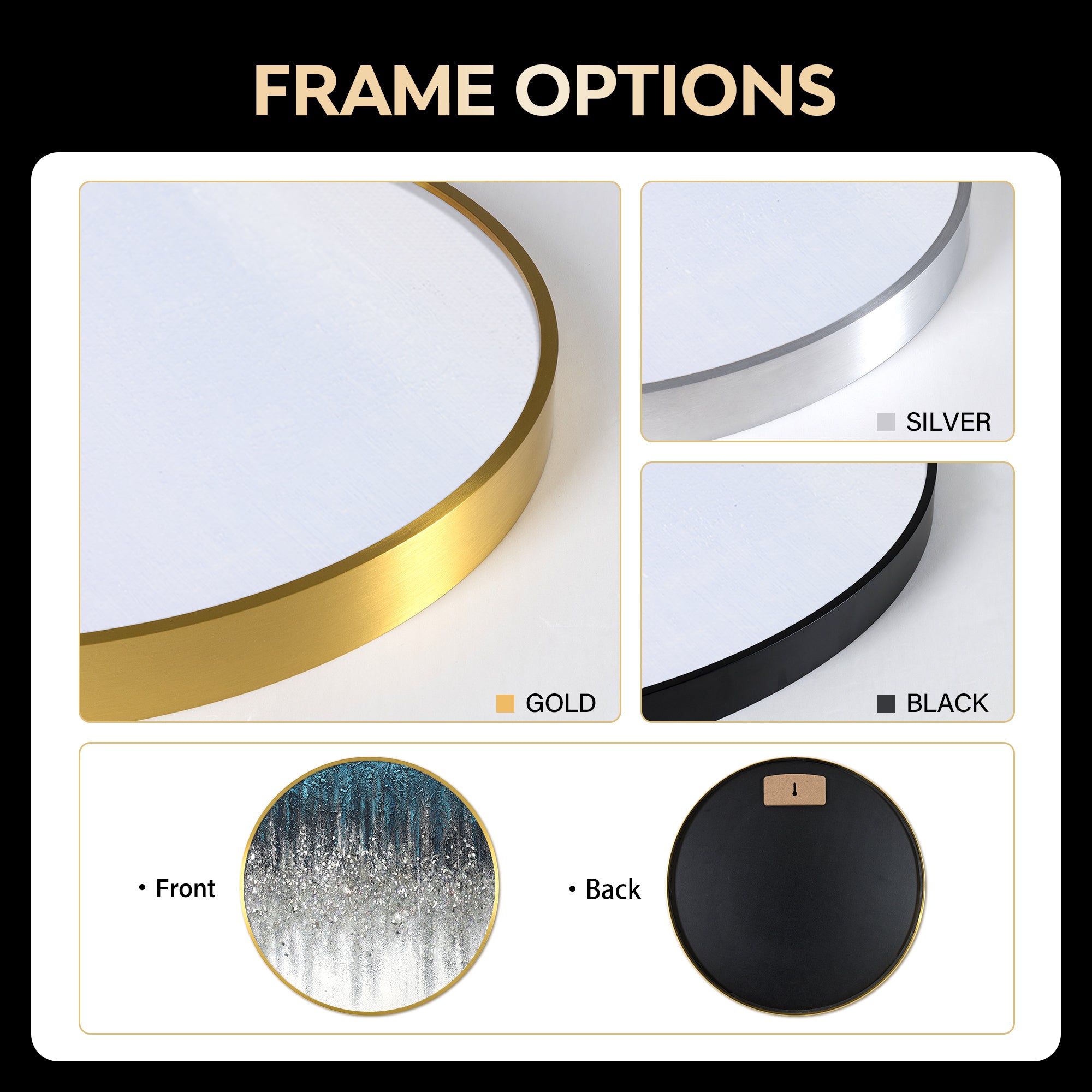 Color Options for Frame Customize