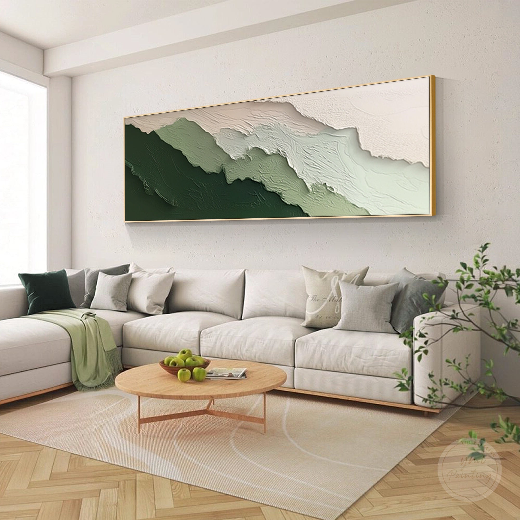 scenic mountain painting