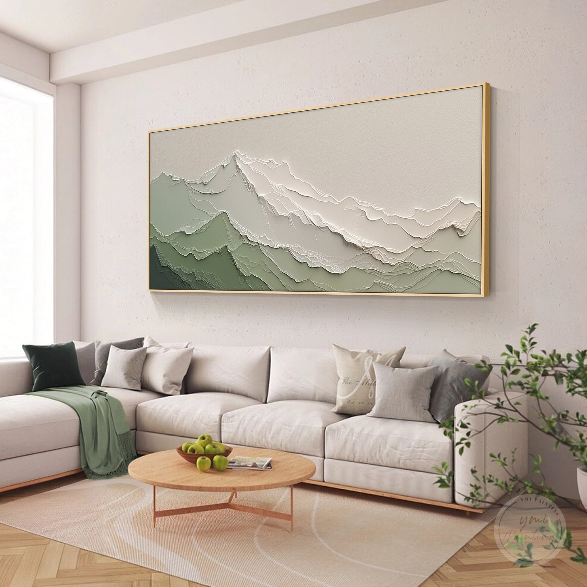 elegant mountain wall art